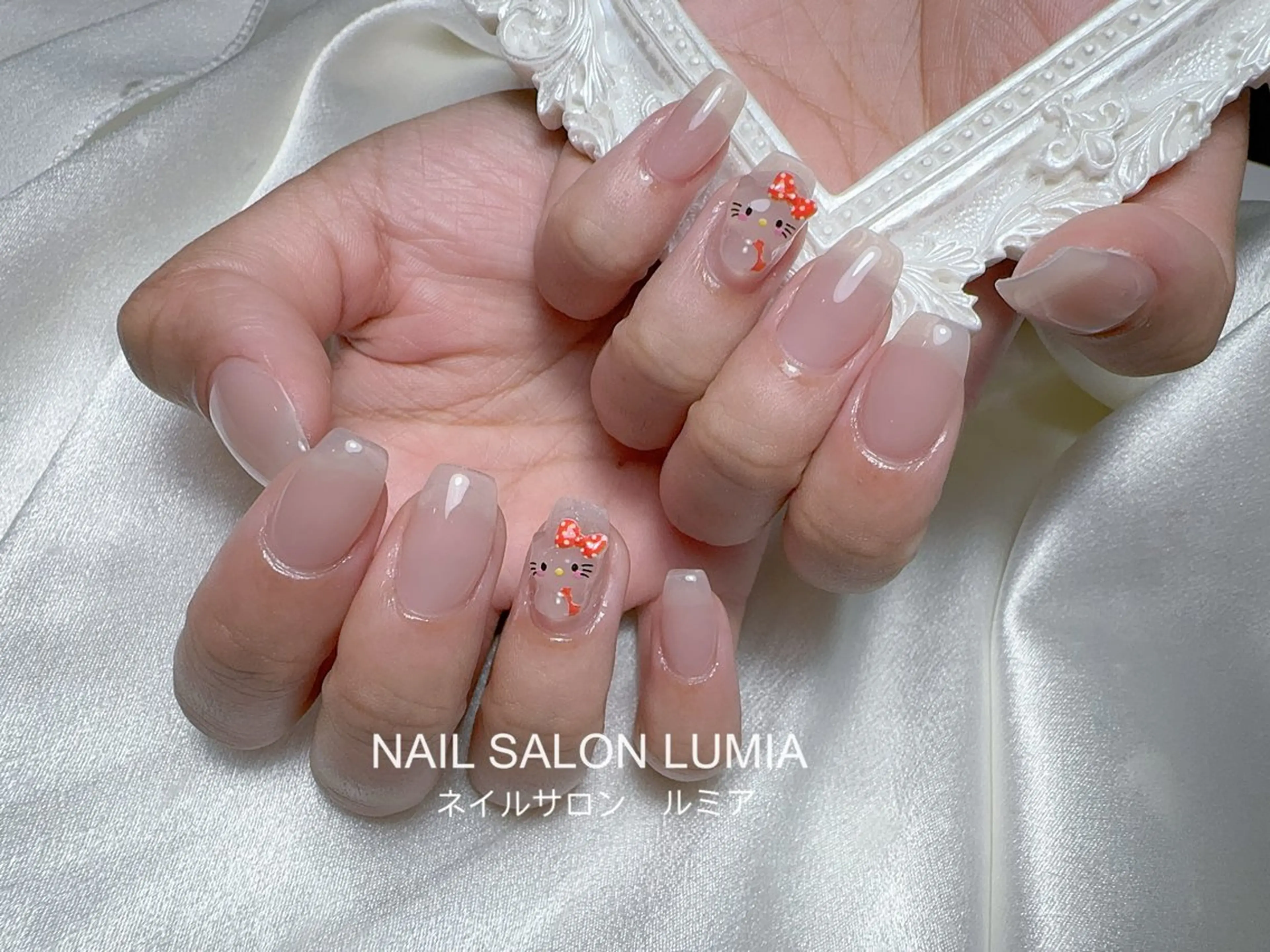 ネイル ハンドネイル ネイルサロン ルミア Lumia 店長のネイルデザイン