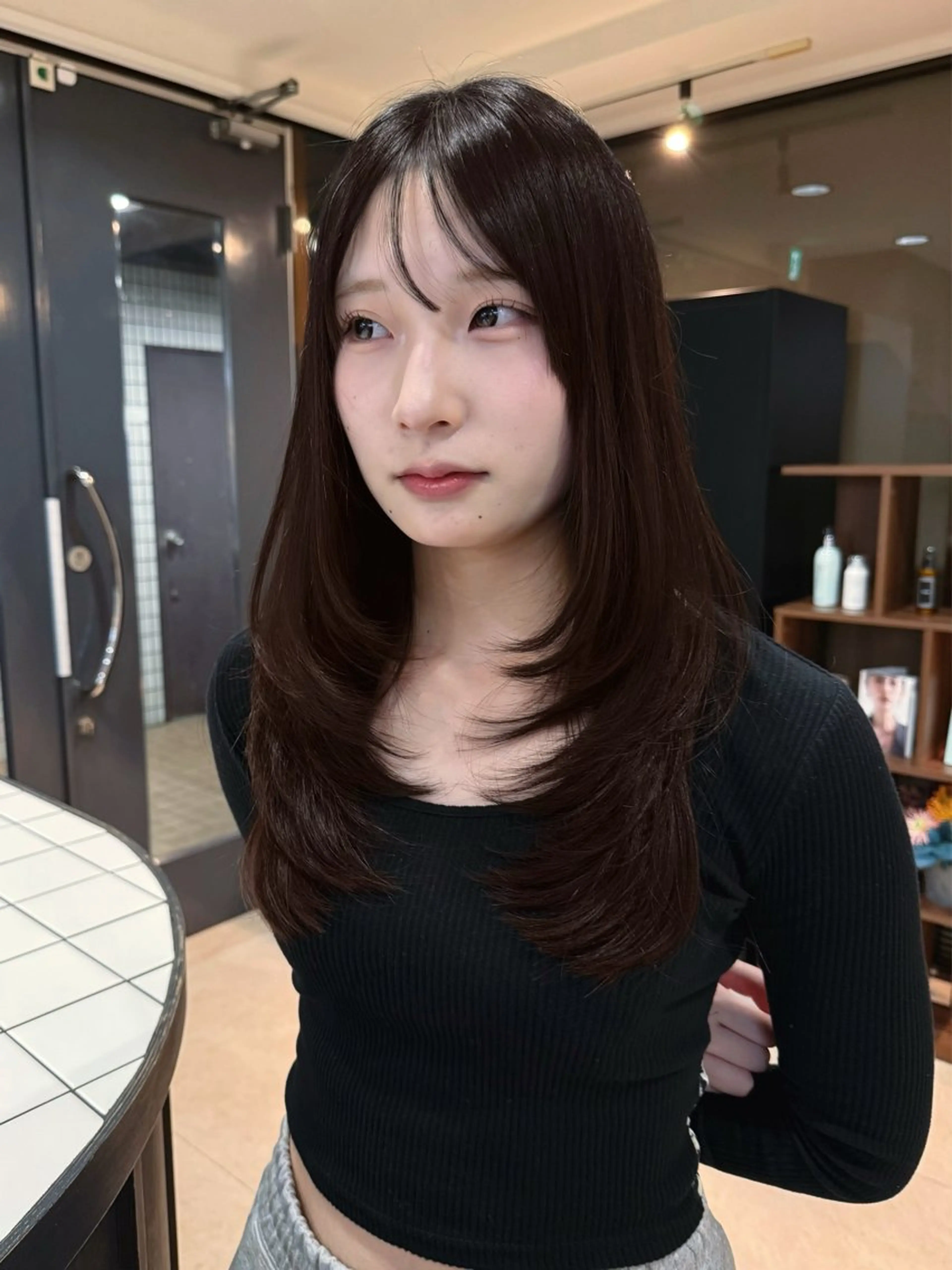 ロング 宮嶋 蓮のヘアスタイル