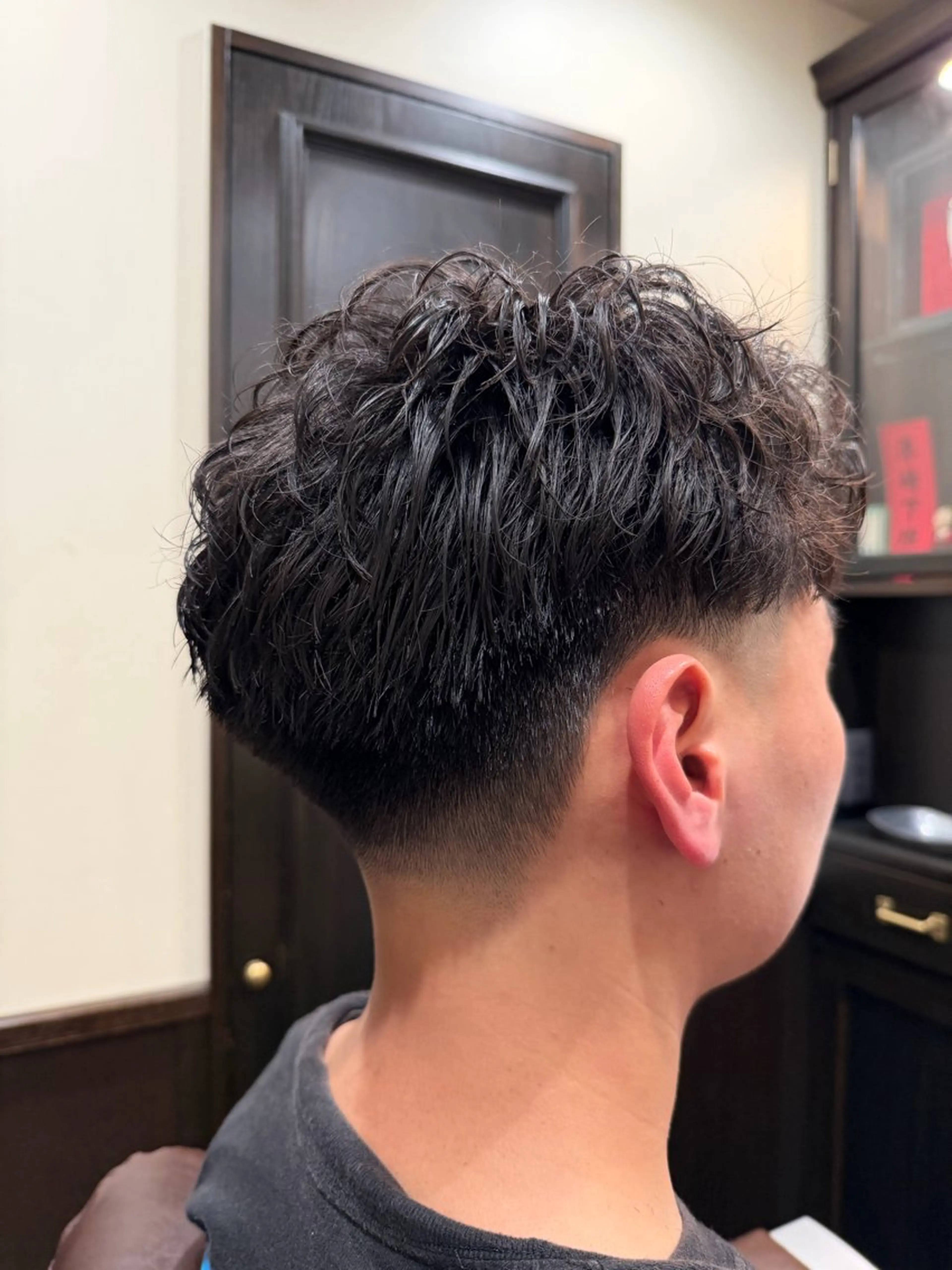 メンズ フェードカット 林 篤寛のヘアスタイル