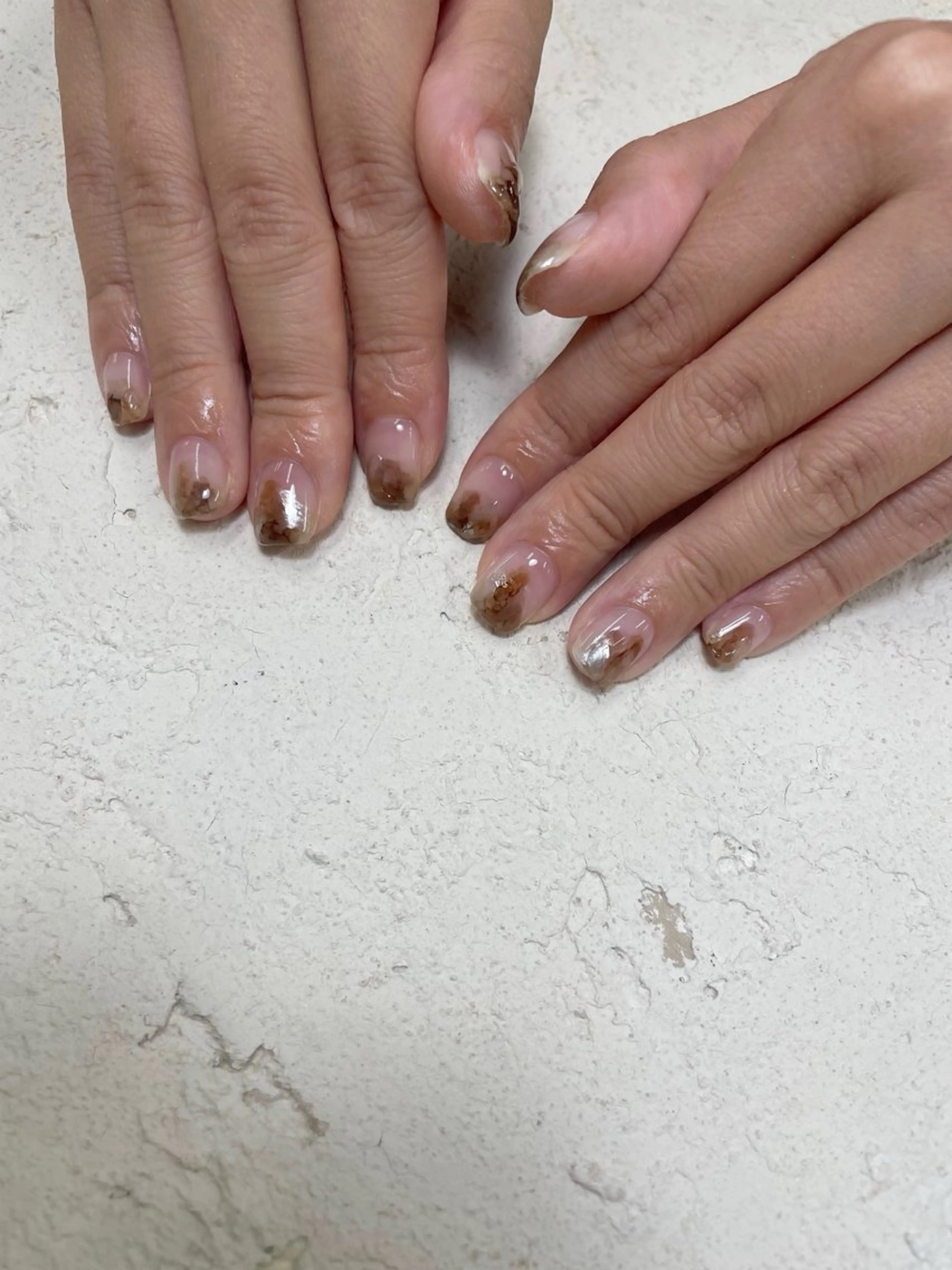 ネイル ハンドネイル nuás ニュアーズ  miaのネイルデザイン