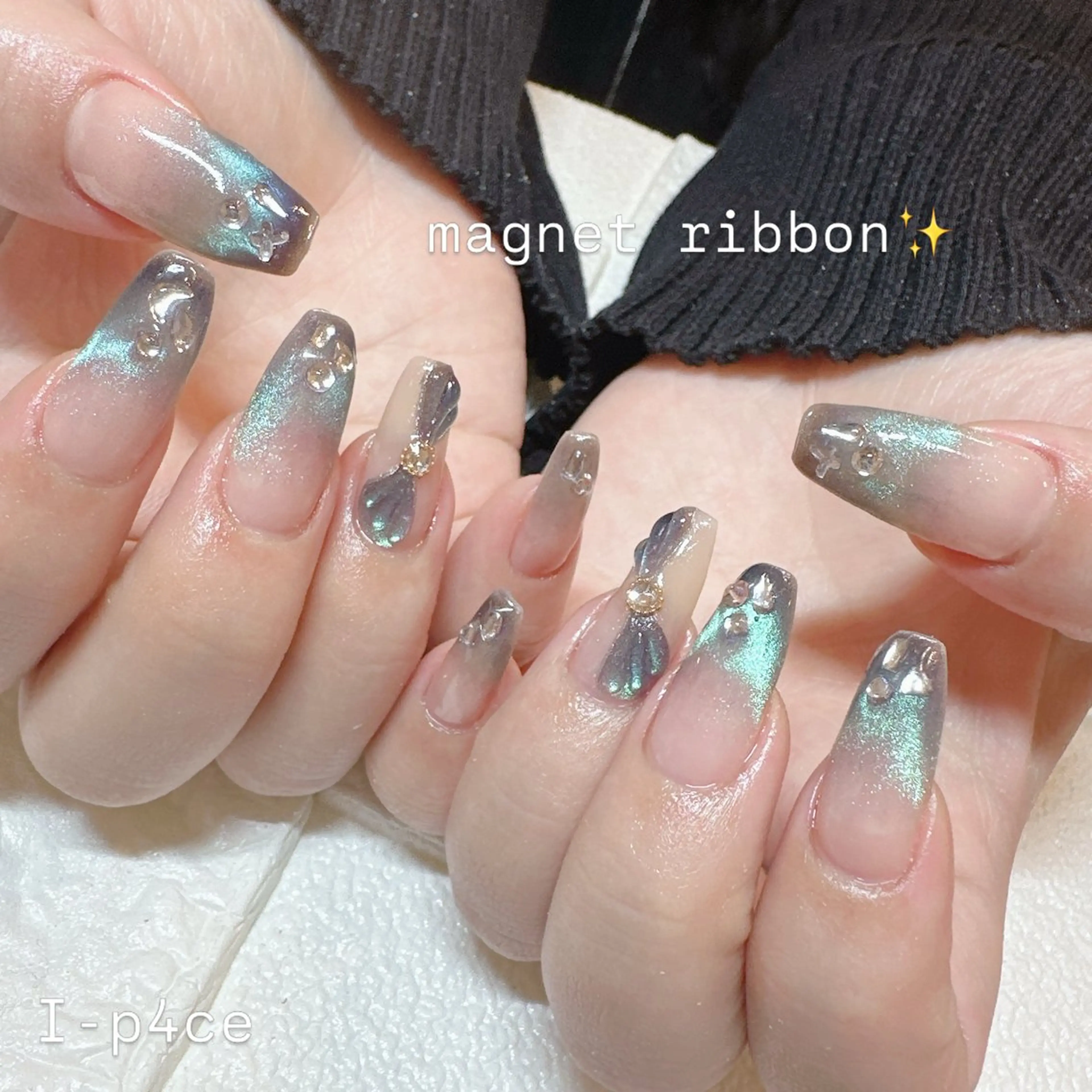 ネイル ハンドネイル I_p4ce 🍊あい🍊のネイルデザイン