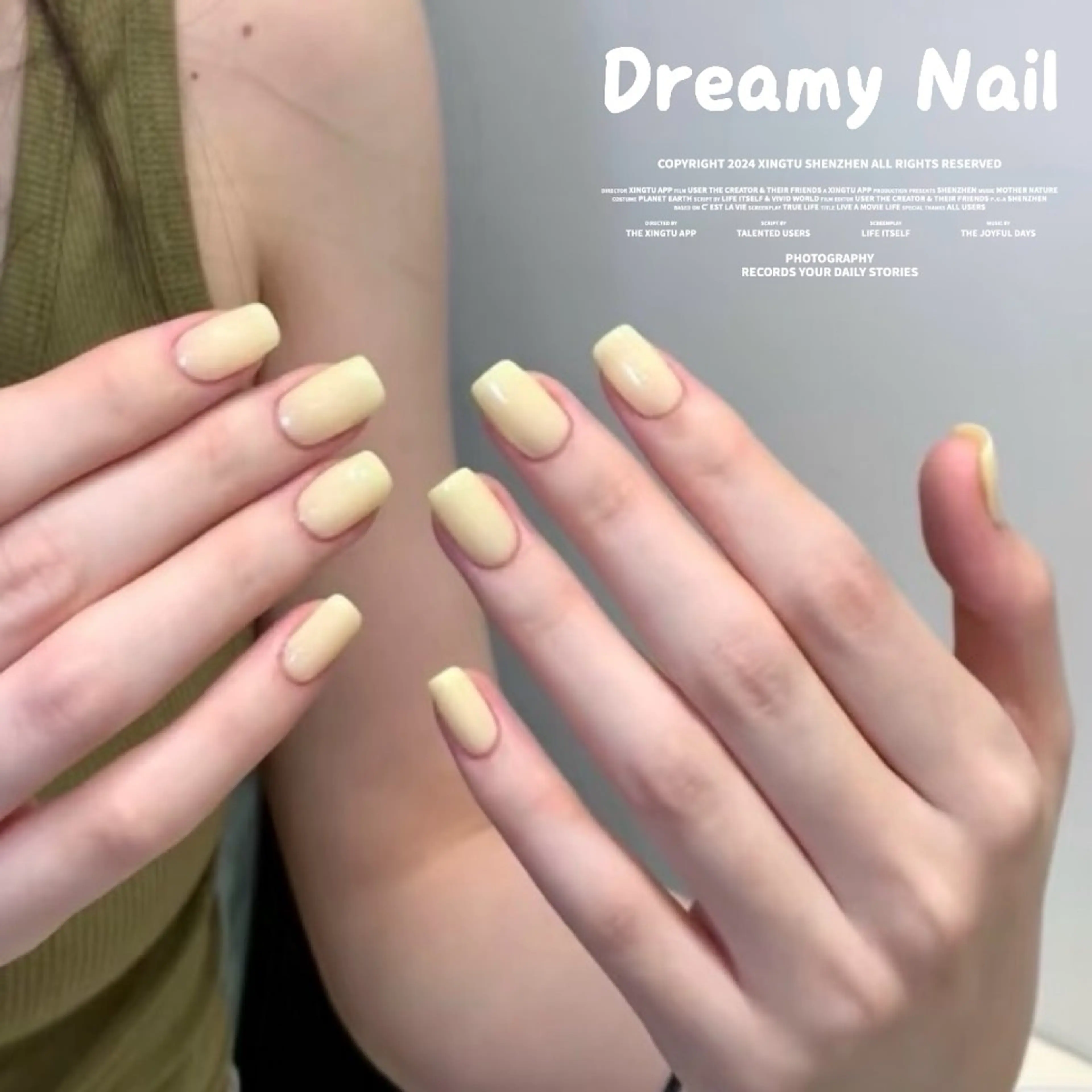 チュルン系 ワンカラーコース🩵の写真