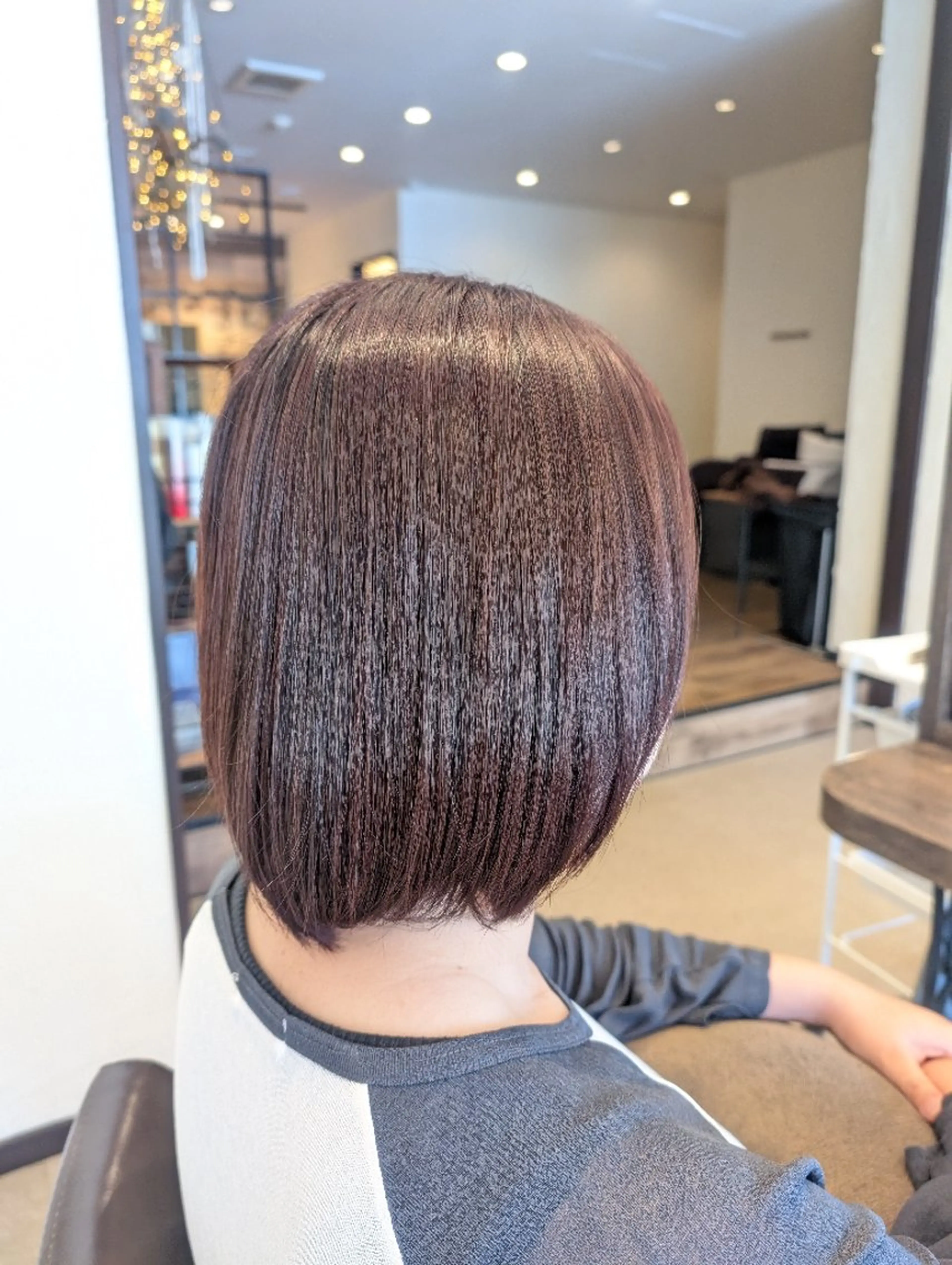 カラー イルミナカラー 吉田 彩のヘアスタイル