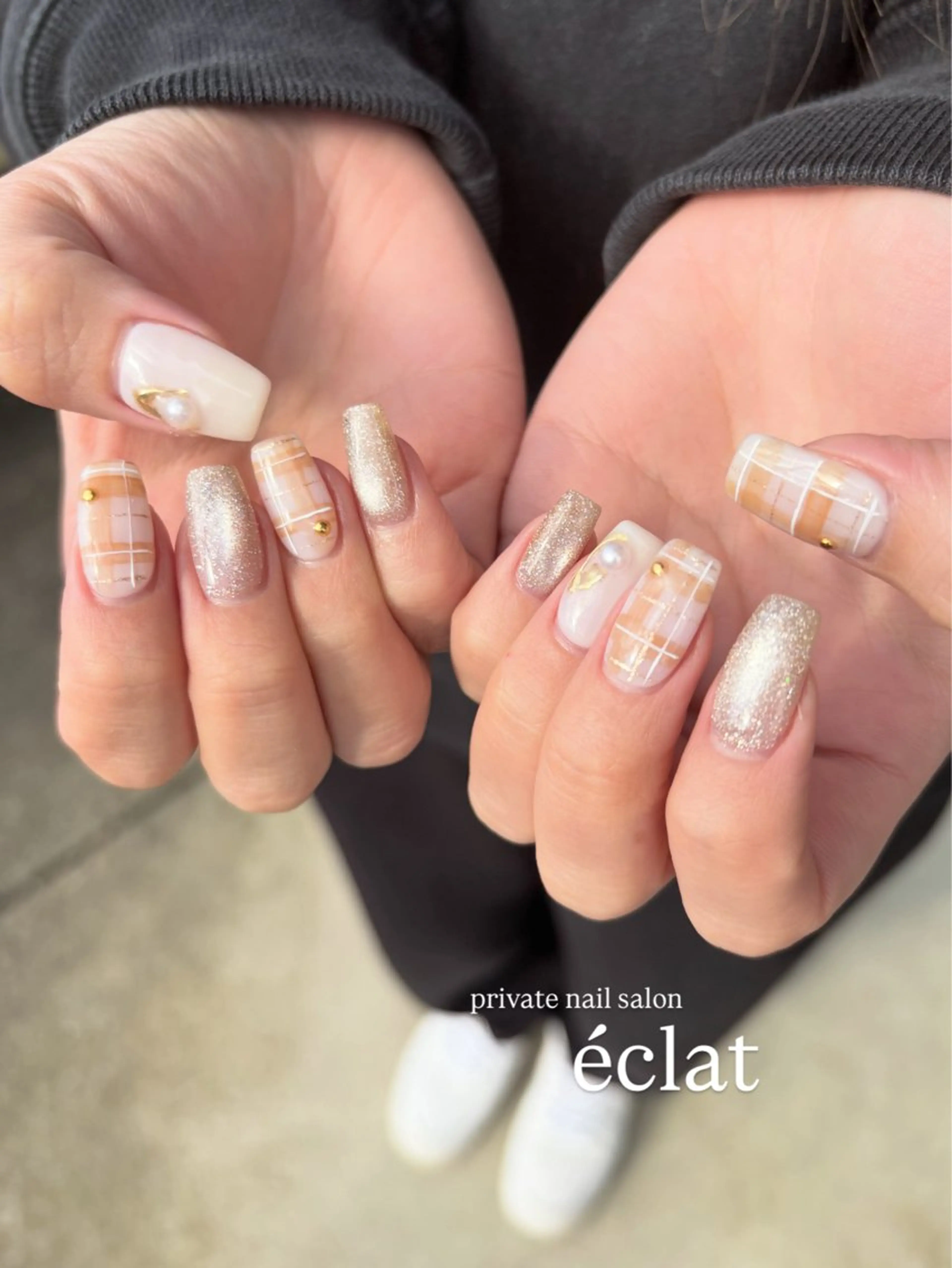 ネイル ハンドネイル éclat エクラのネイルデザイン