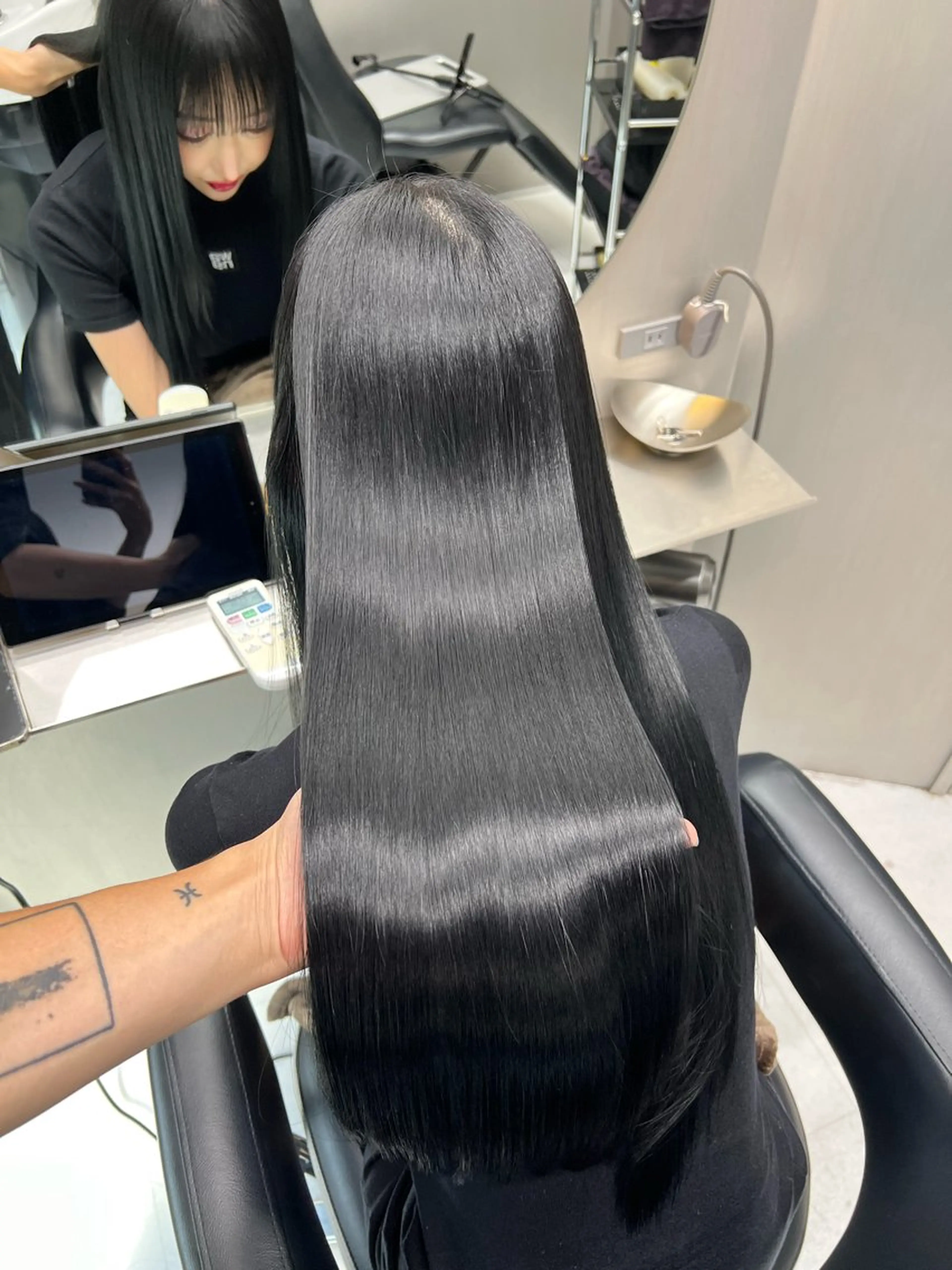 ロング カラー カット ヘアカラー トリートメント みつゆ 表参道/原宿のヘアスタイル