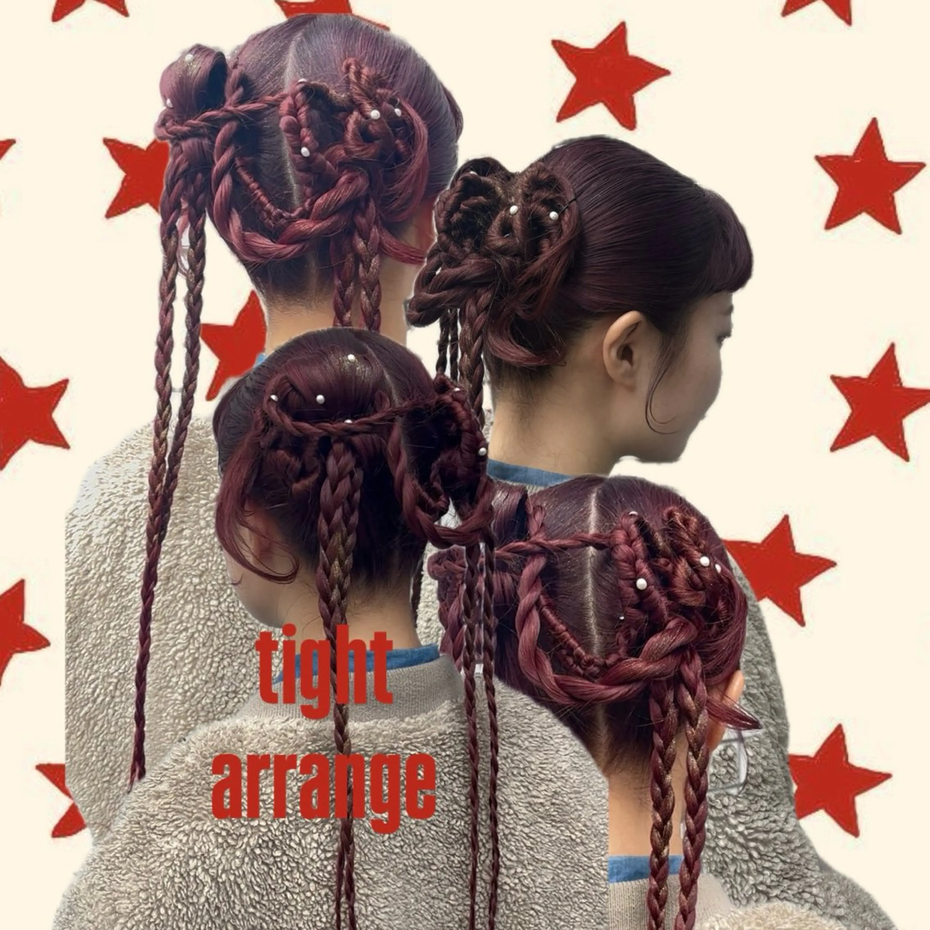 ヘアアレンジ ヘアセット ブリーチ透明感カラー /レイヤー👗しずかのヘアスタイル