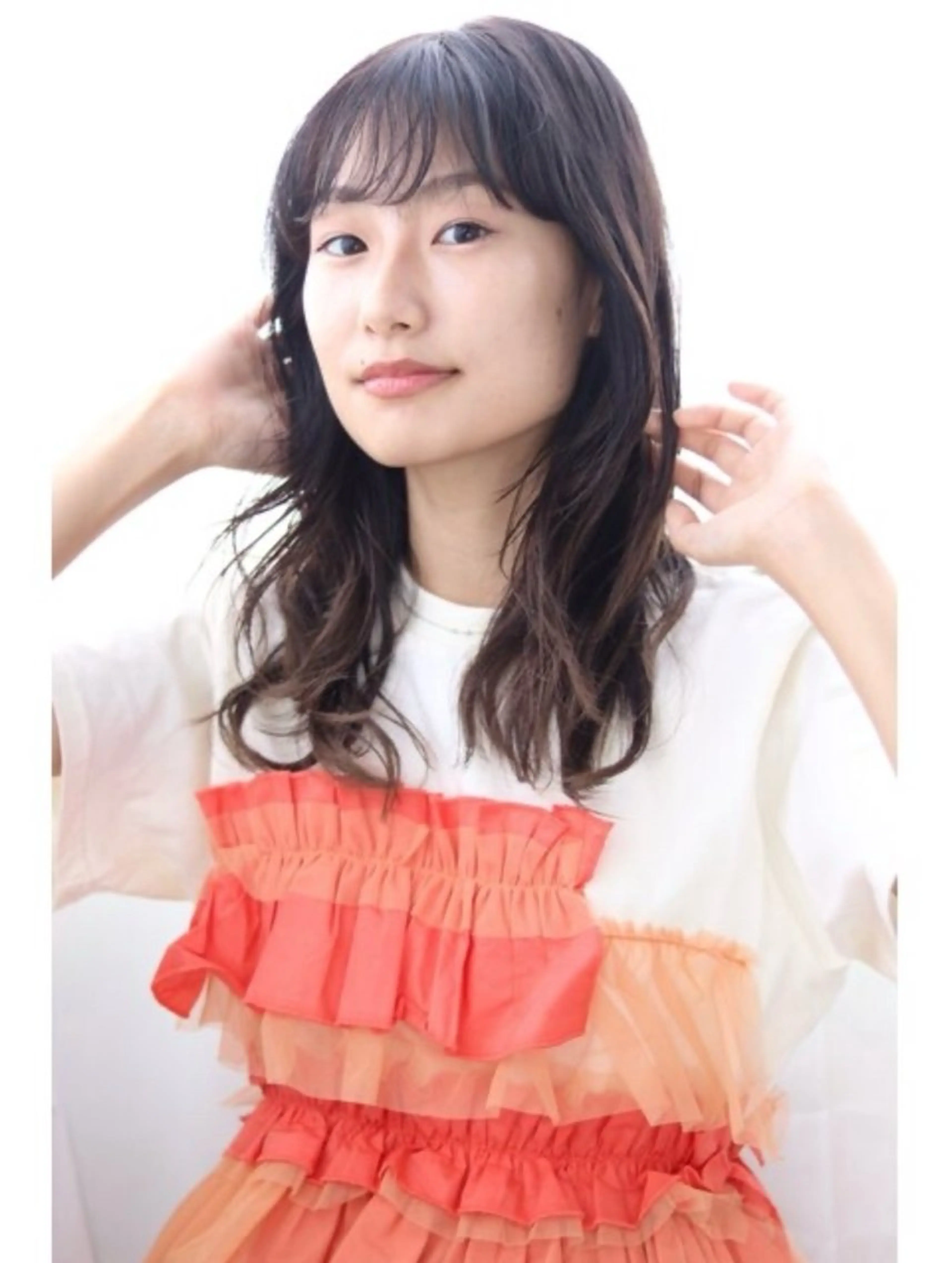 【初回限定💫】🧡カット+ポイントパーマ+ （トリートメント orヘッドスパ）🧡の写真