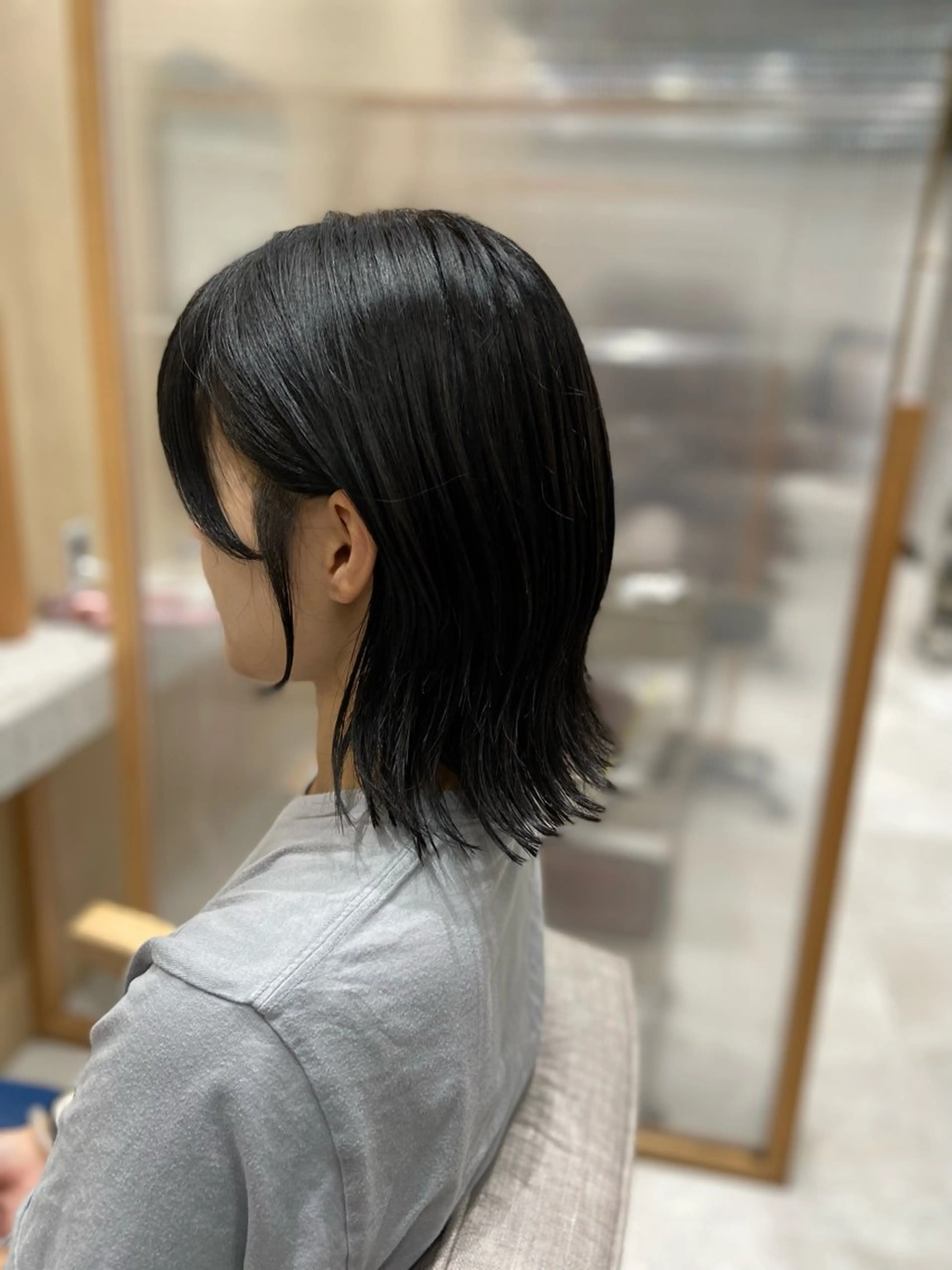 ミディアム 🦉静かに過ごしたい 方、個室席🦉タナカのヘアスタイル