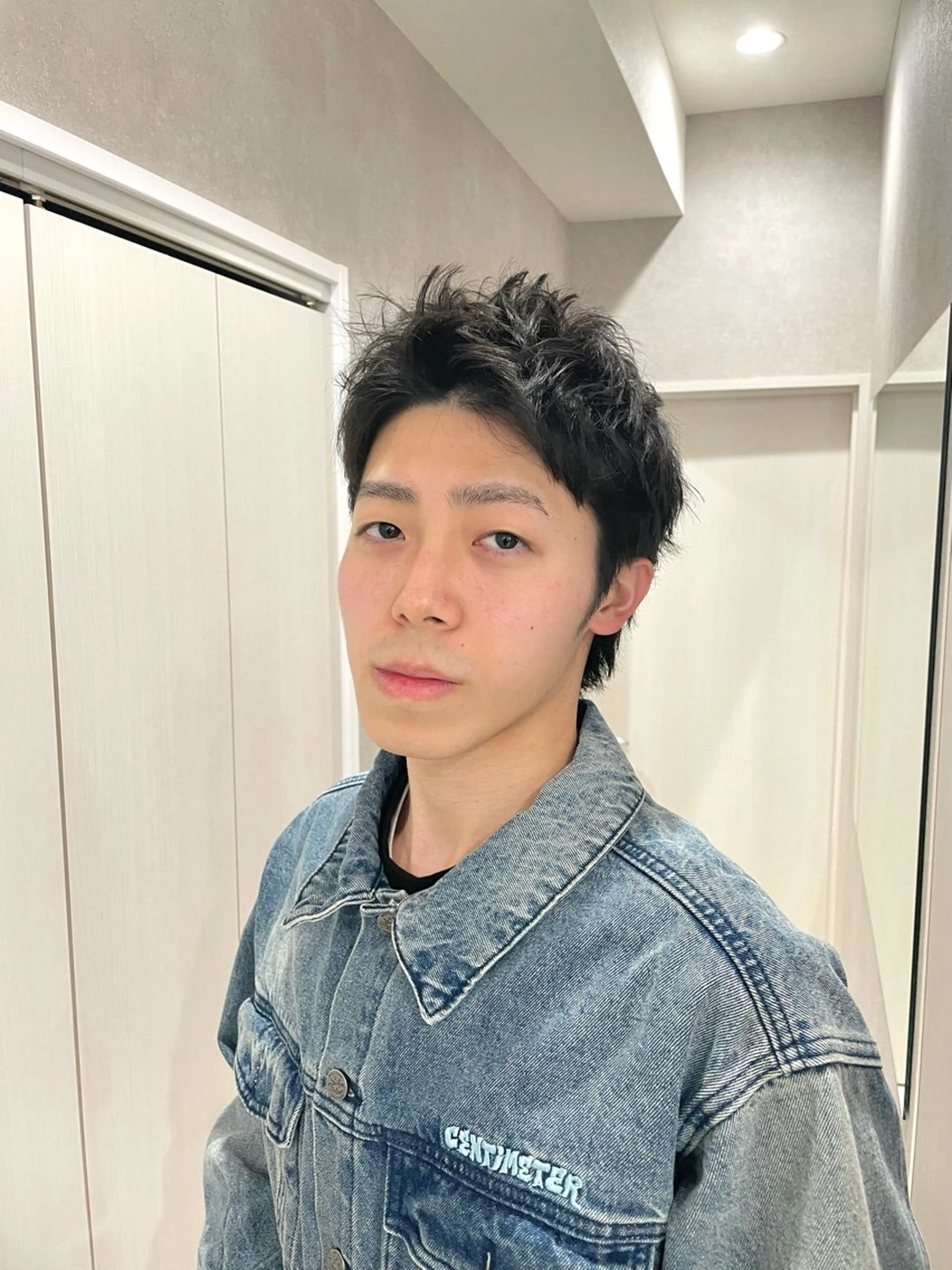 ショート カラー メンズ メンズショート スパイキーショート 刈り上げ メンズベリーショート メンズウルフカット 【東北メンズヘア1 位受賞🥇】本間祐太のヘアスタイル