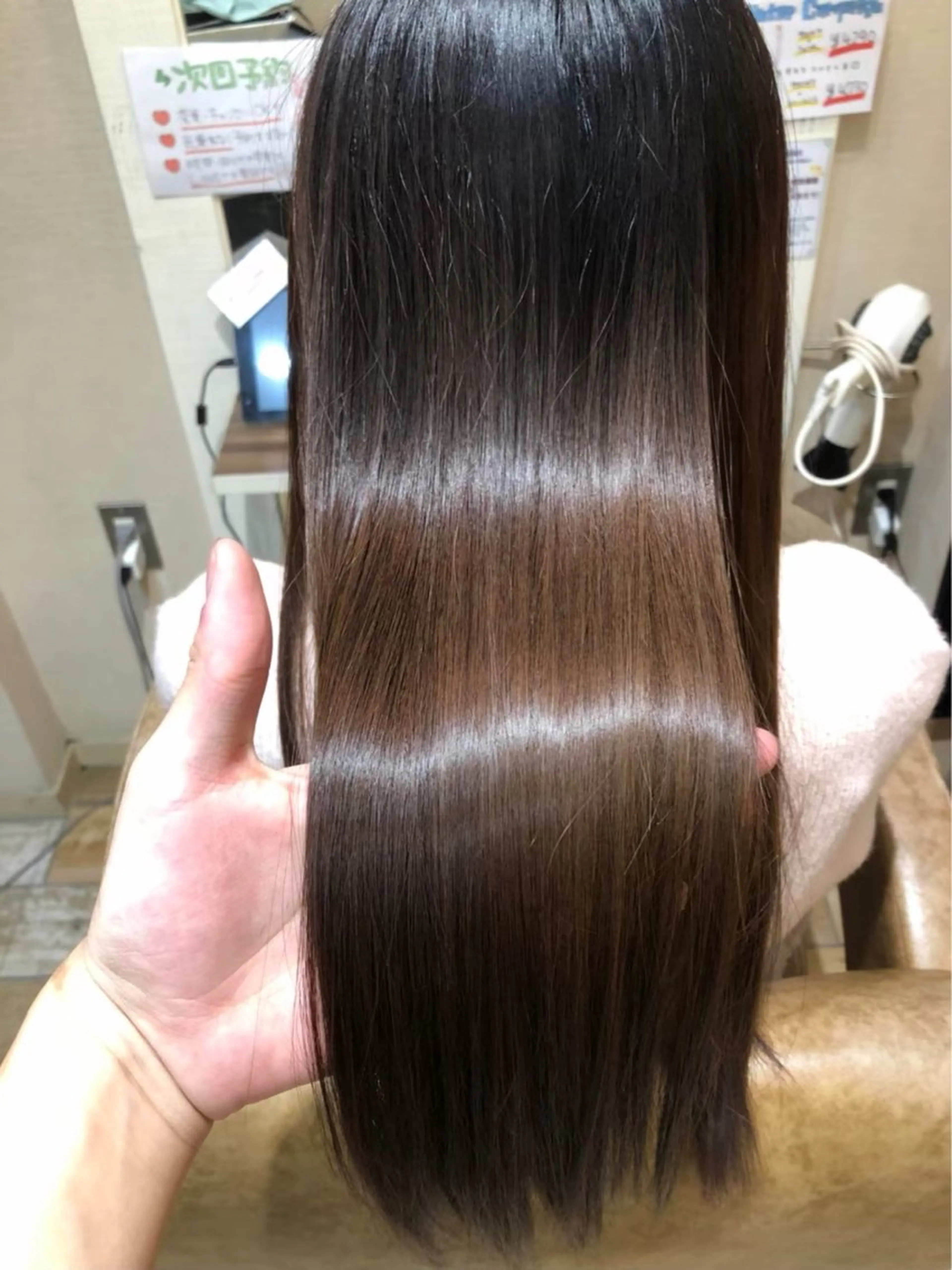 🫧髪質改善トリートメント🫧➕透明感カラー✨＋前髪カット💇‍♀️【ミニモ限定】ロング料金ありの写真