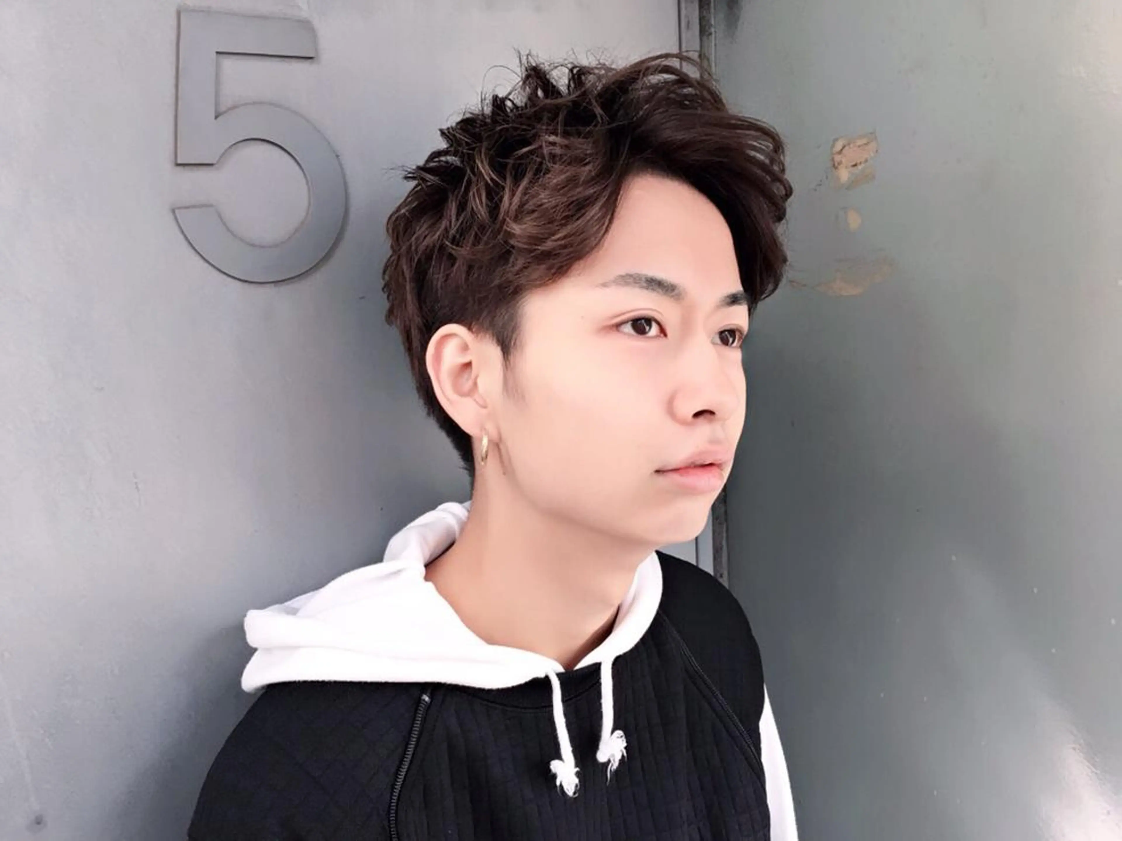 ショート カラー パーマ メンズ BellaDolce omotesando所属・SUZUKI KEISUKEのヘアスタイル