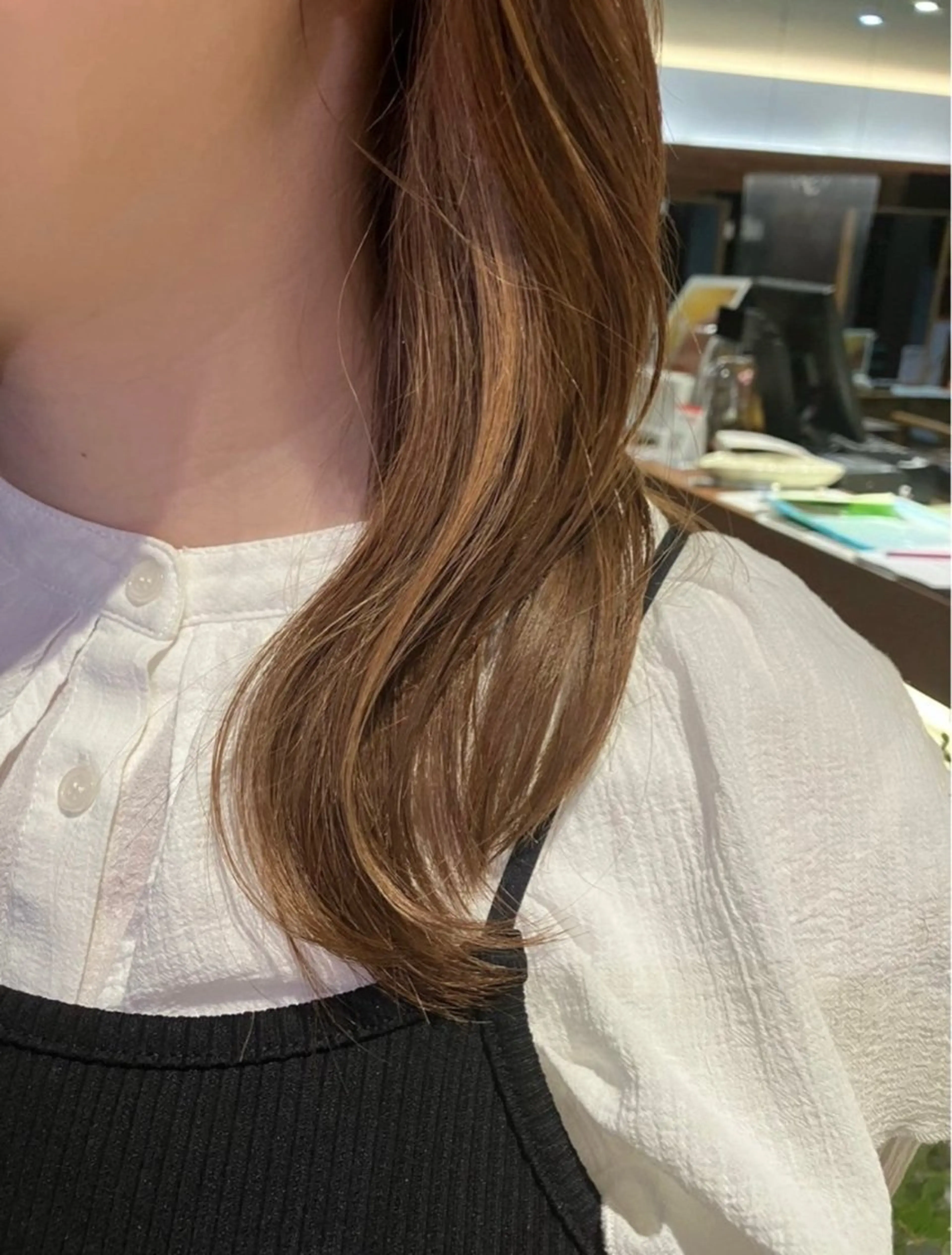 セミロング 🍑Kubu🍀 Momo🍑のヘアスタイル