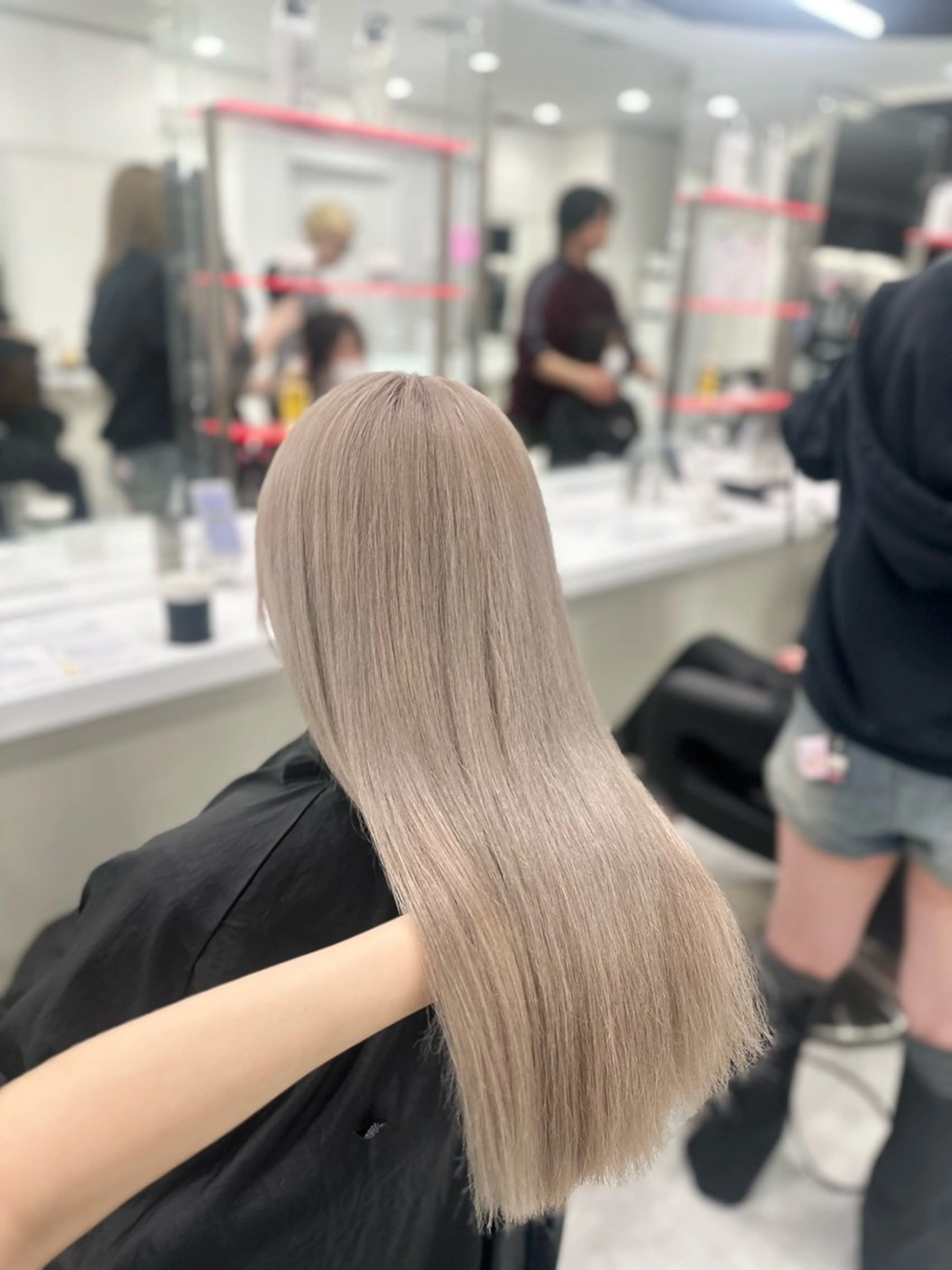 ロング 韓国ガーリー🤍ハイ トーン🤍Ayanaのヘアスタイル