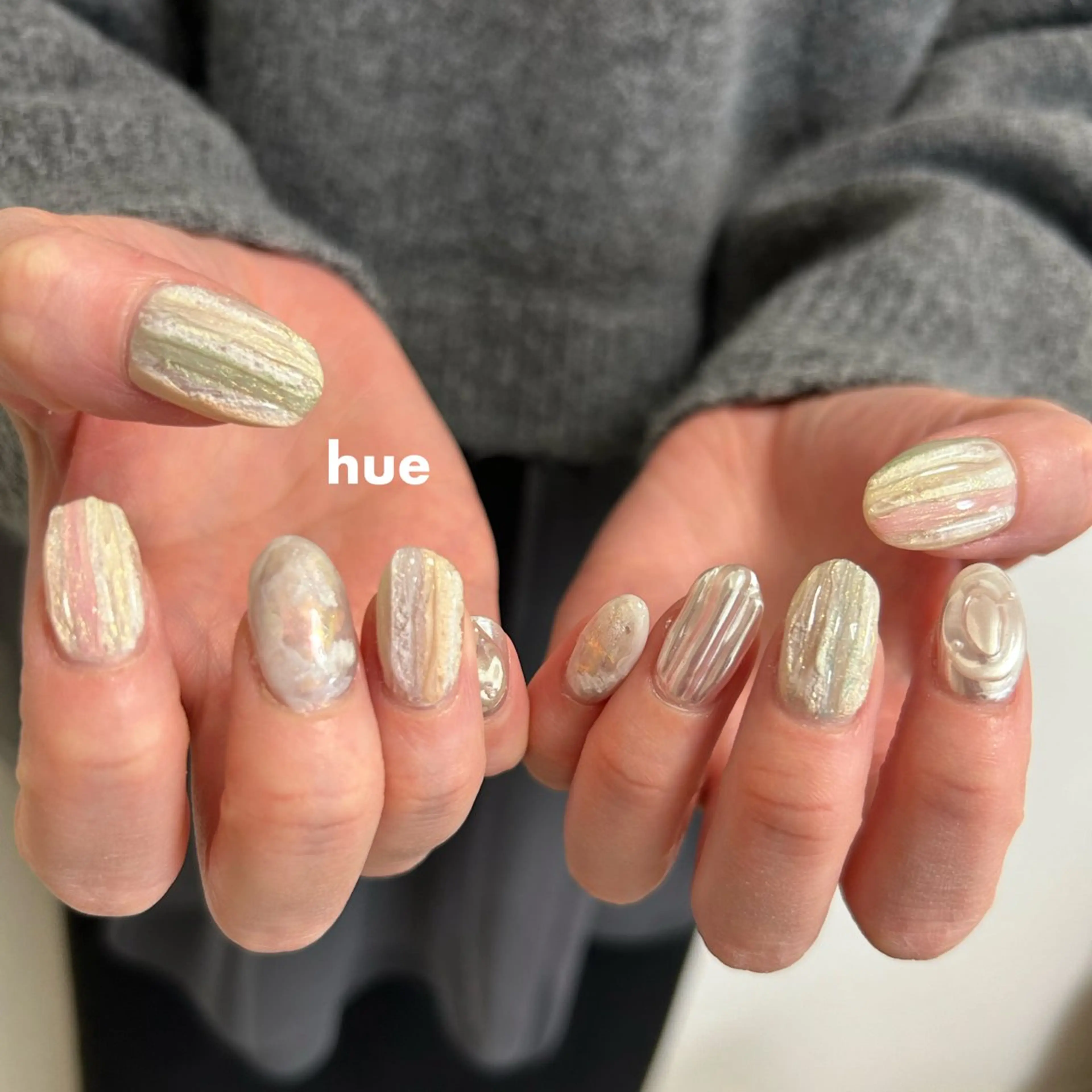 ネイル hue nailのネイルデザイン