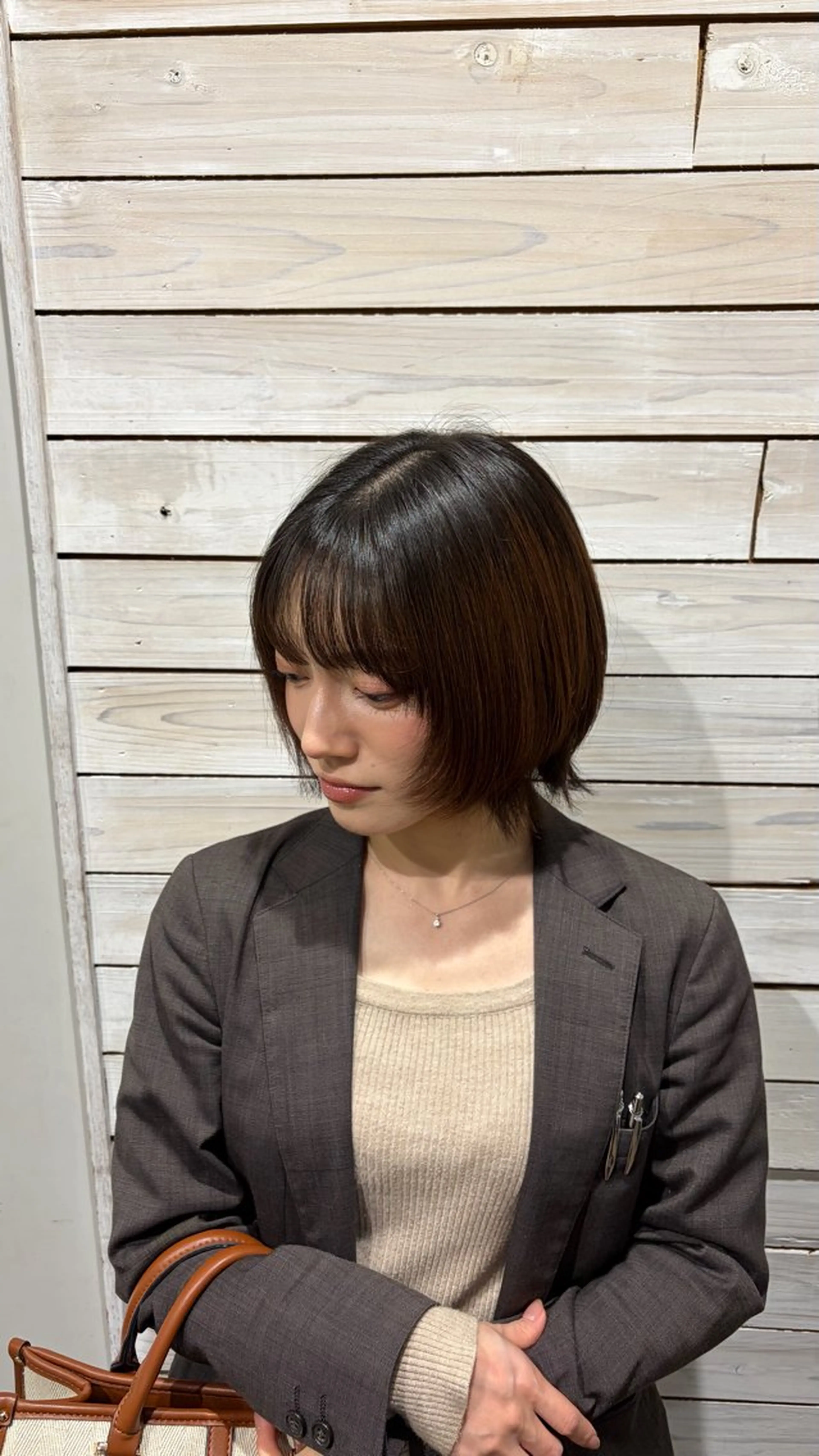 ショート ボブレイヤー ボブ レイヤーカット カット 戸田 大介のヘアスタイル