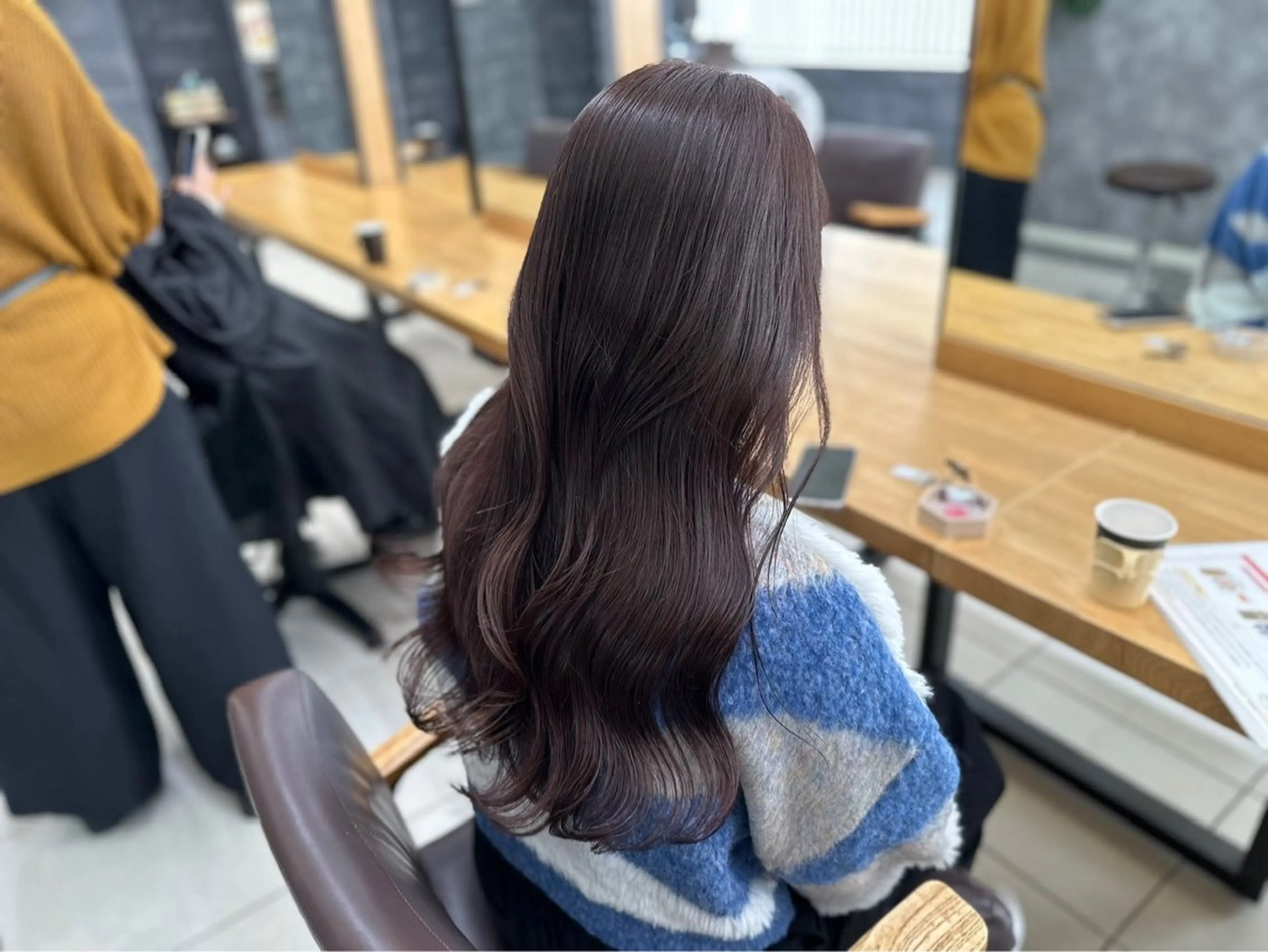 ロング カット 縮毛矯正 レイヤー職人・ 似合せ美容師そうまのヘアスタイル