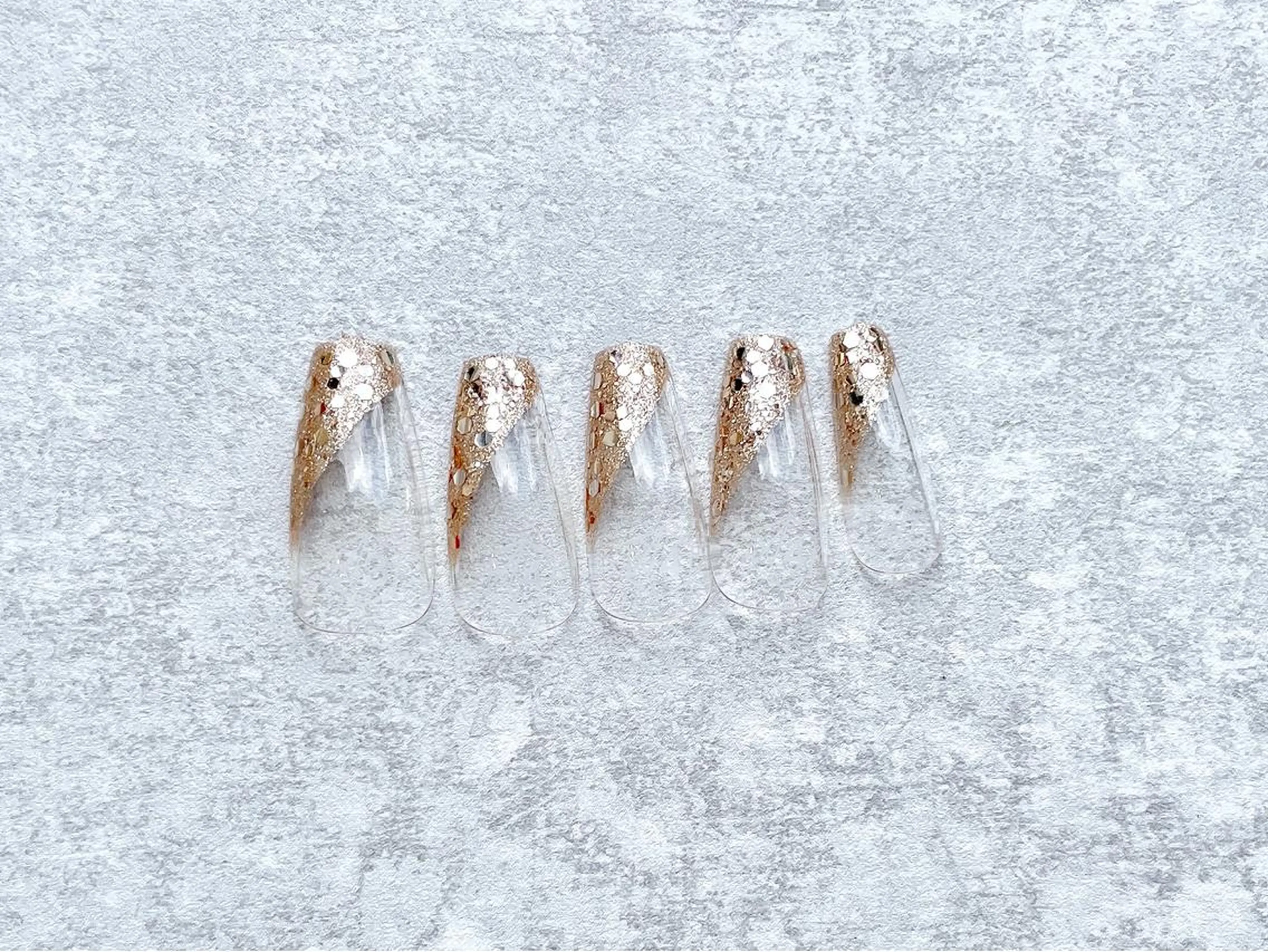 ネイル アートネイル フレンチネイル Carrefour SARINAのマツエク・マツパデザイン