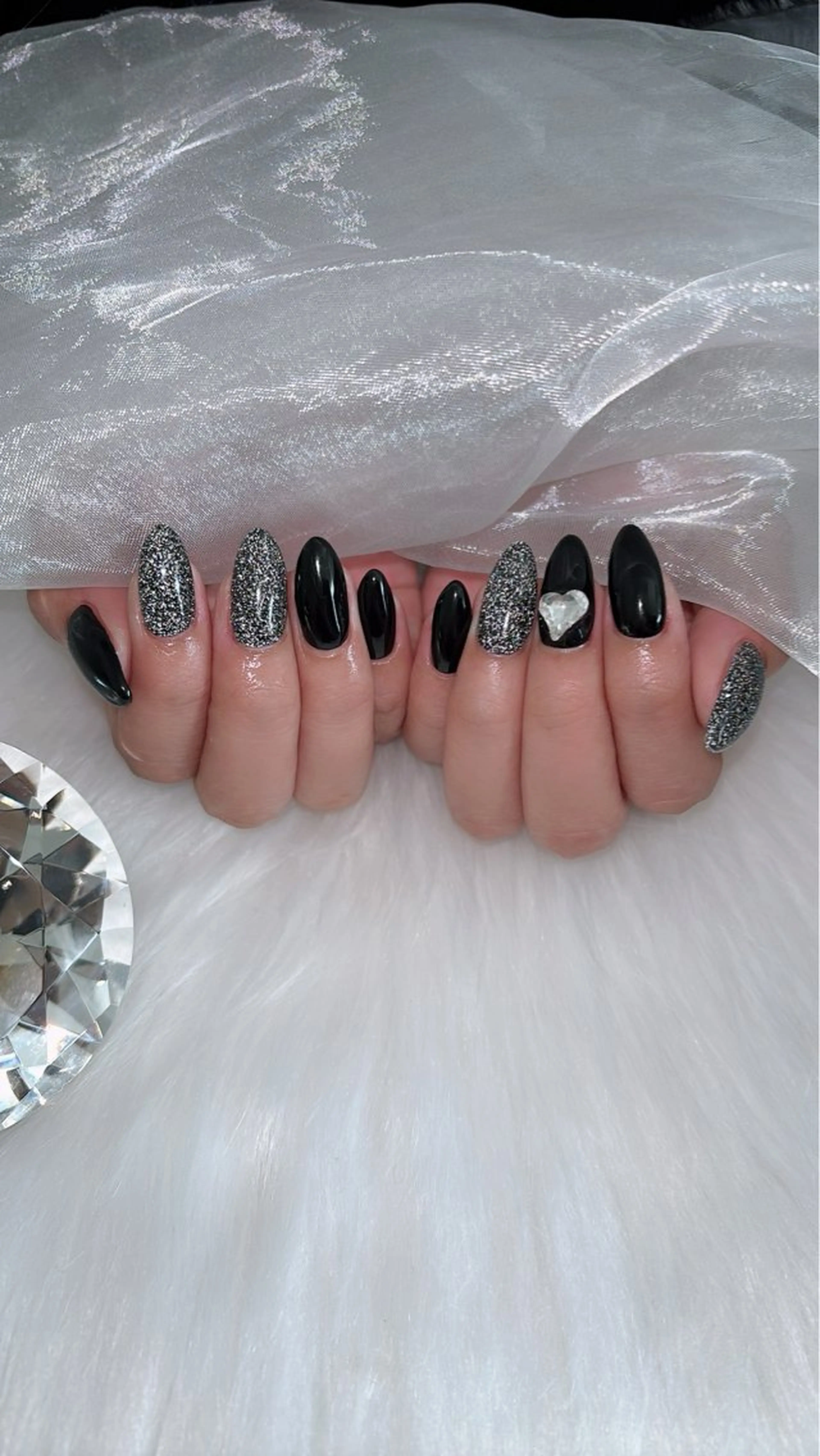 ネイル ハート ハンドネイル salon de belnetta所属・Kayo 💅のネイルデザイン