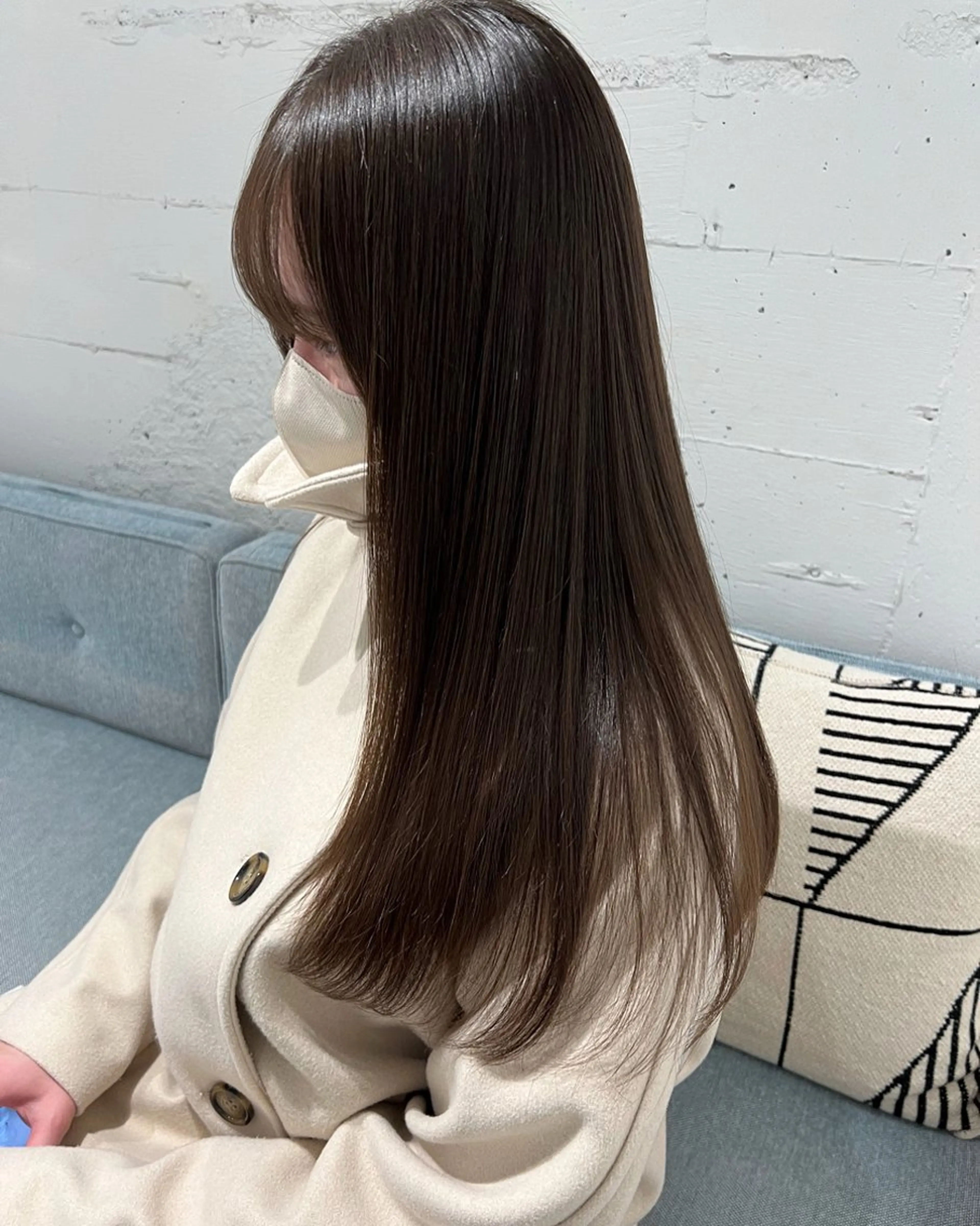 ロング 峯田 優花のヘアスタイル