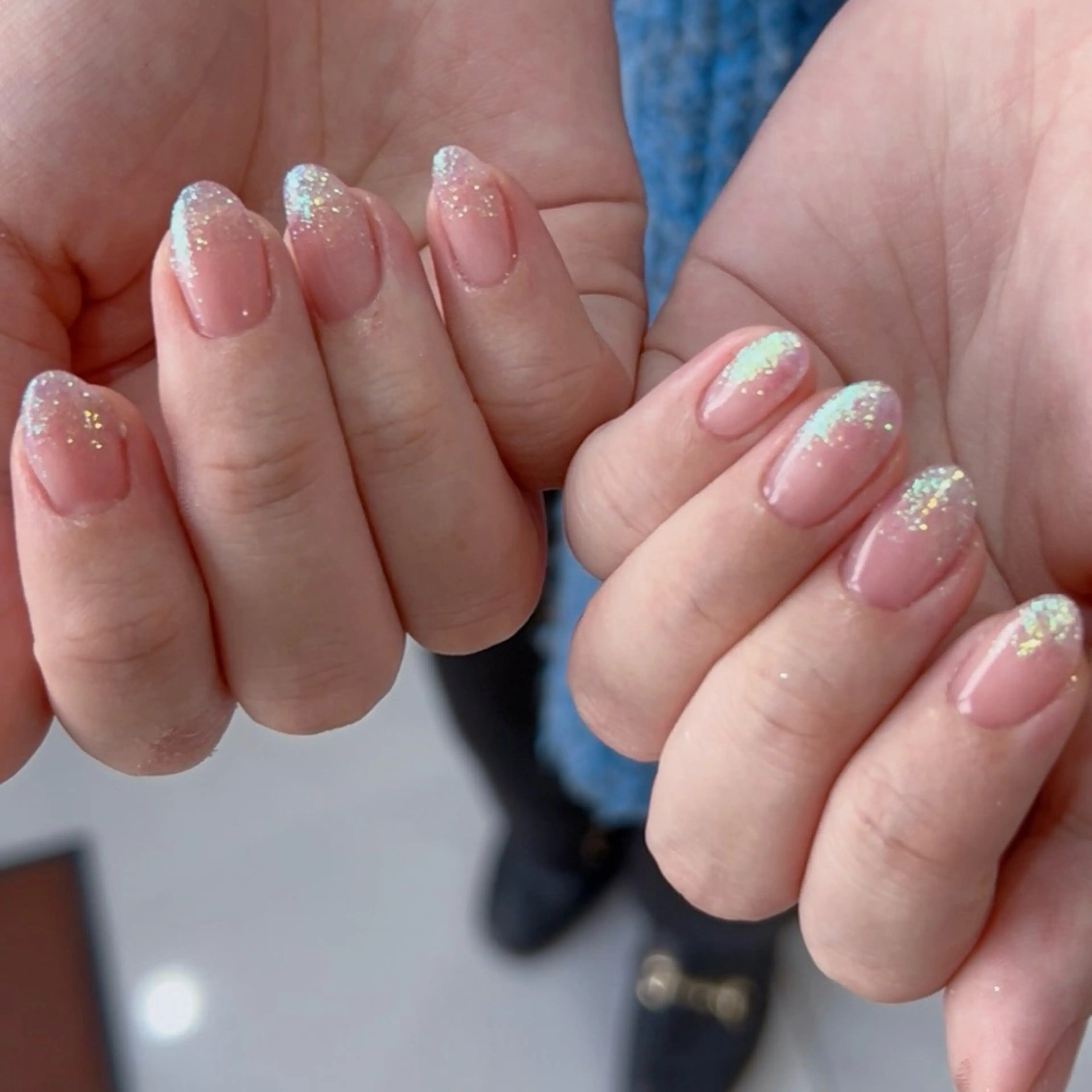 ネイル グラデーション ラメ(グリッター) ラメグラデーション 狭間 GRANBEAUTYのネイルデザイン