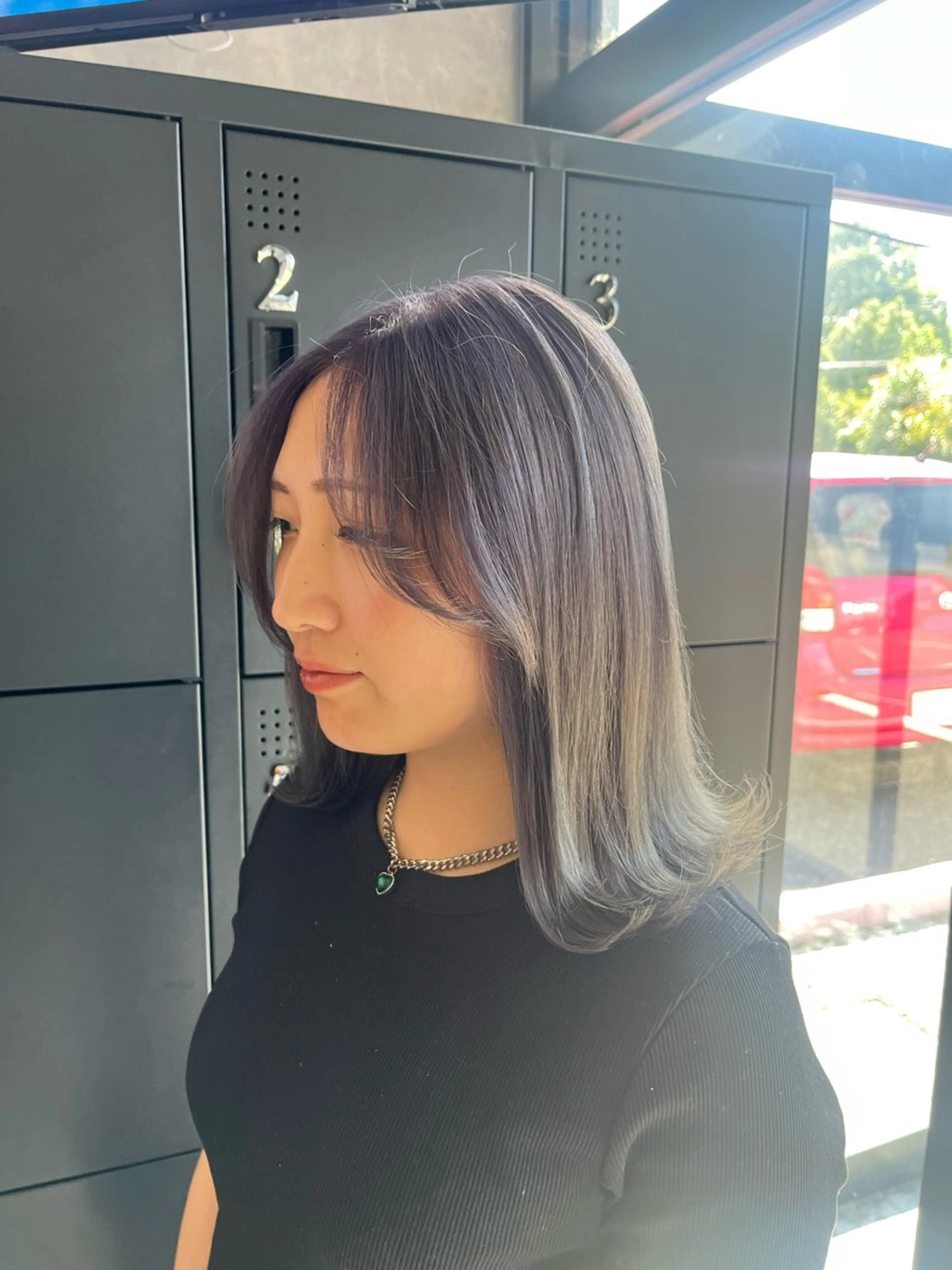 ミディアム カラー カット ヘアカラー 🐈‍⬛吉澤 汀彩🐈‍⬛のヘアスタイル