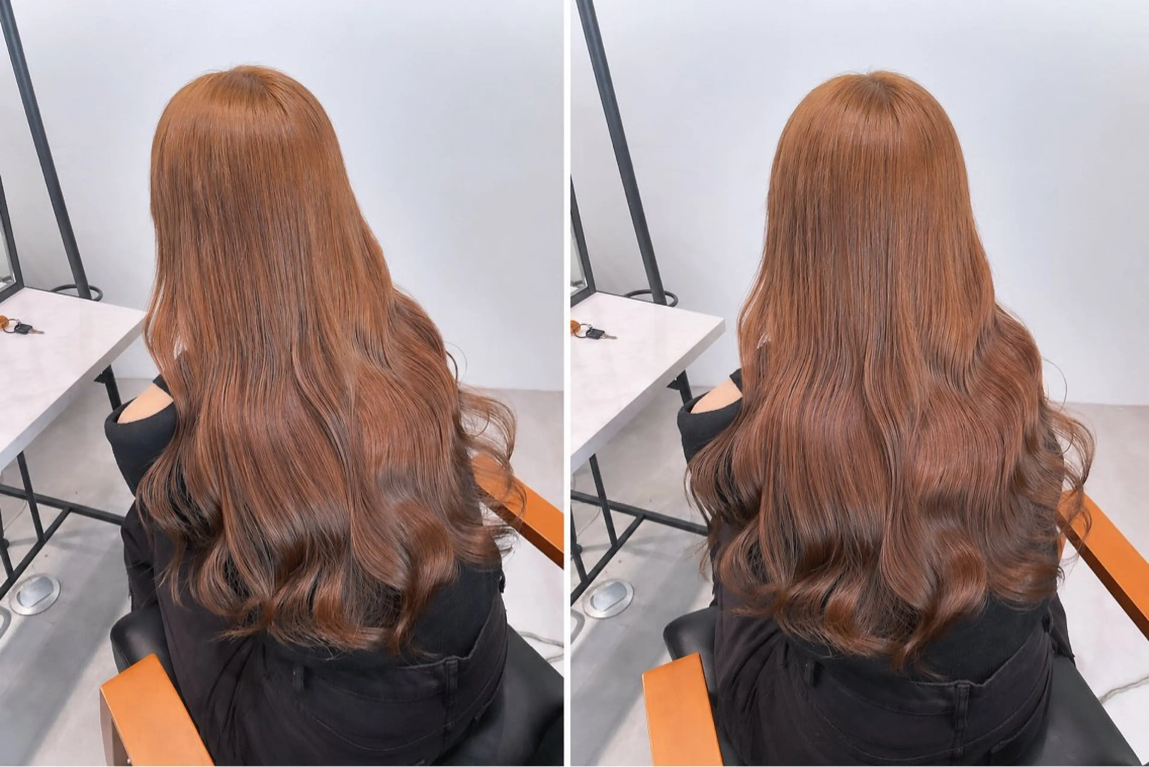 ロング ヘアカラー Rinka🌷🩶 グレージュカラー🫧のヘアスタイル