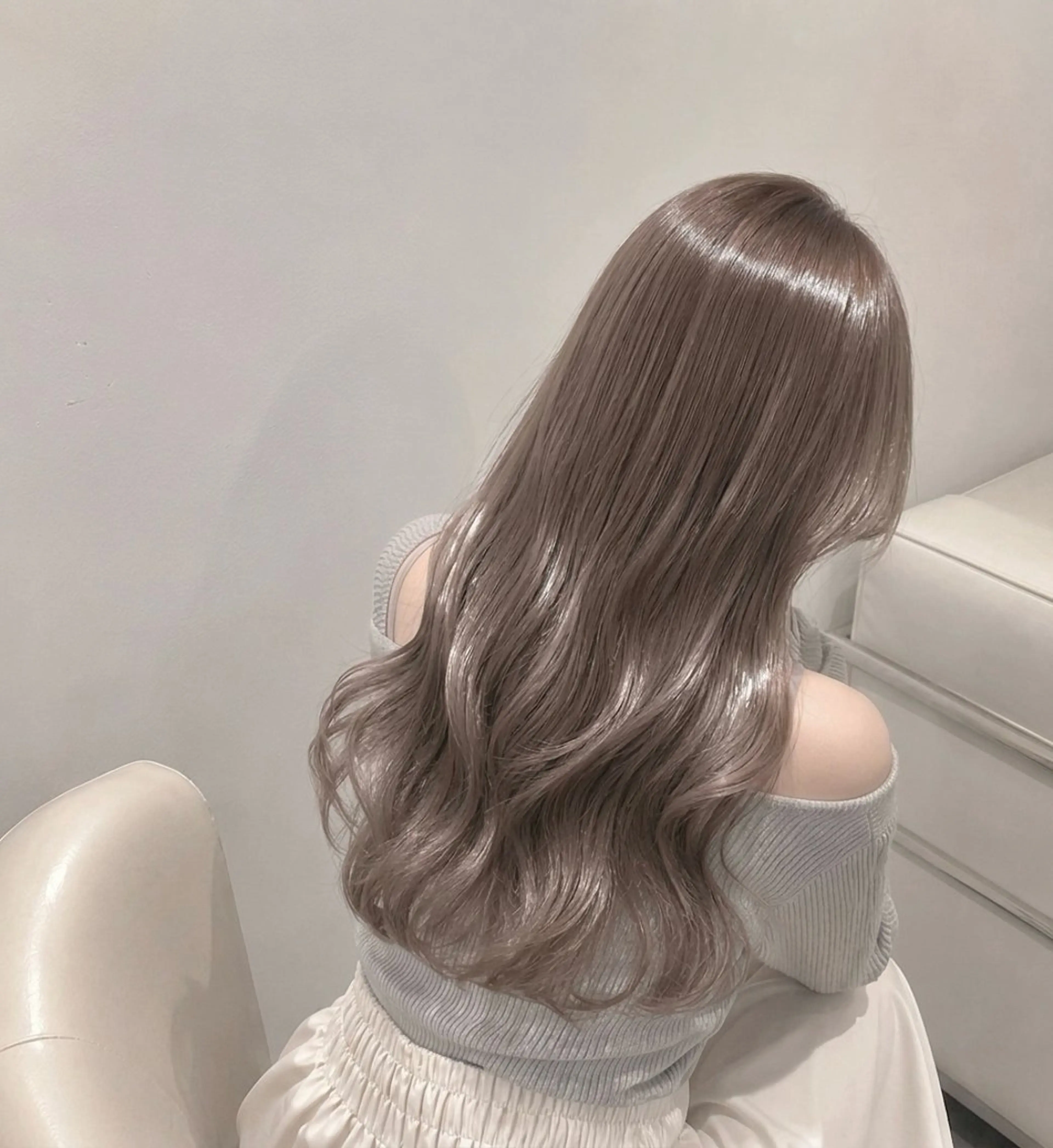 【艶感カラー+Aujuaトリートメント】🫧モデル特別価格🫧ロング料金なし🌟メンズ大歓迎※注意事項ご確認くださいの写真