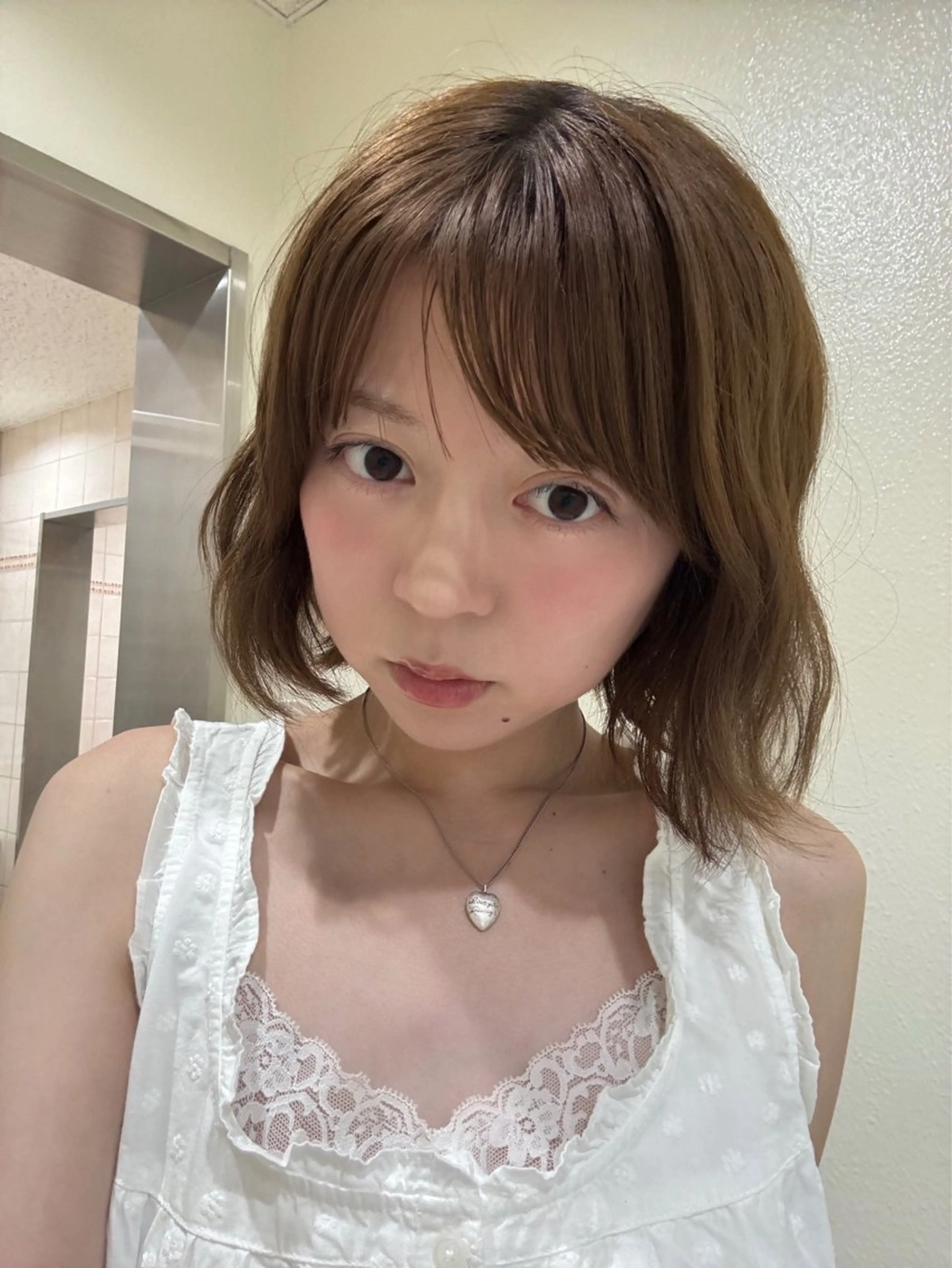 ショート riria/ボブ /透明感カラー🎀のヘアスタイル