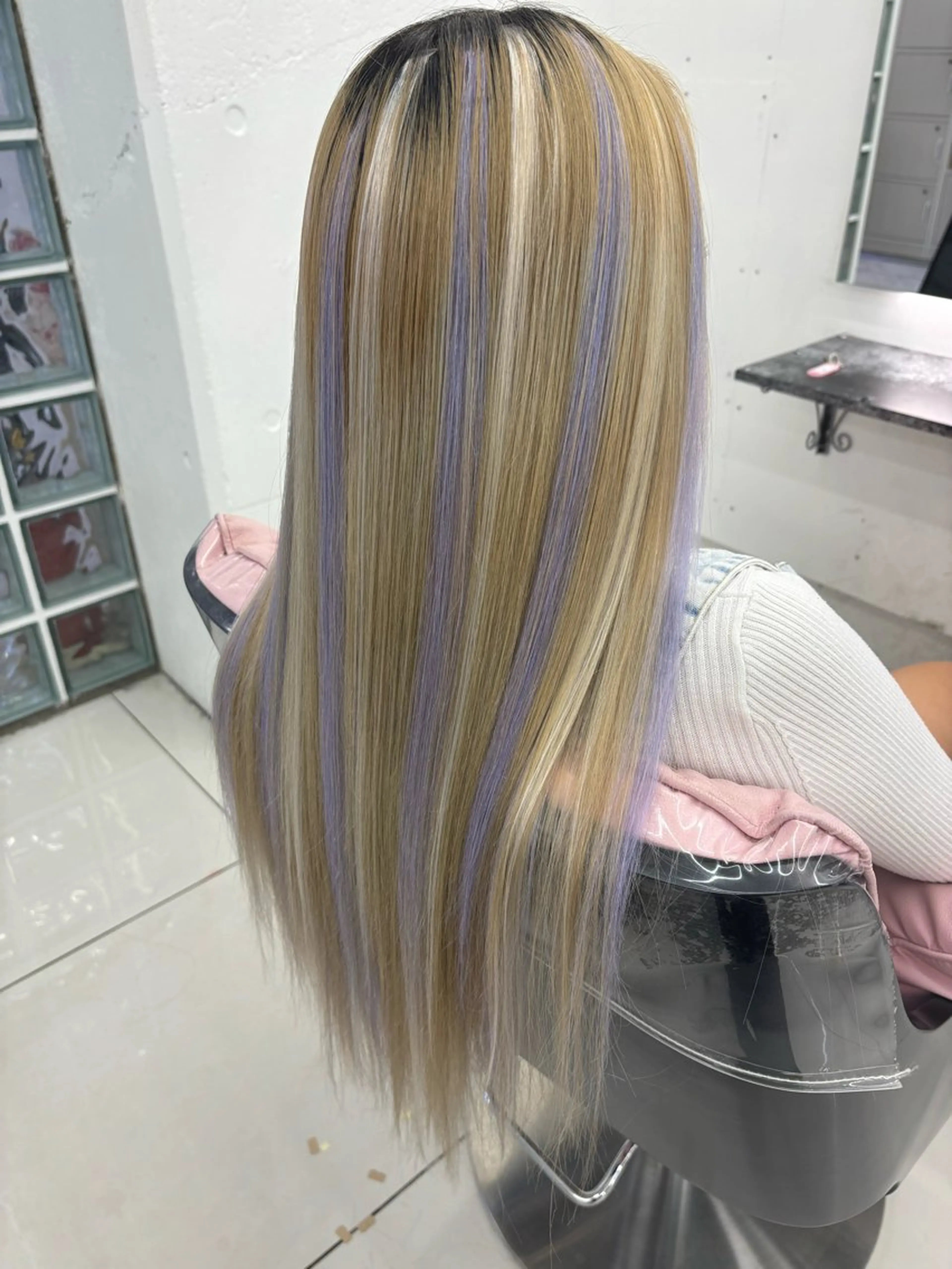 ロング エクステ 中村 海星のヘアスタイル