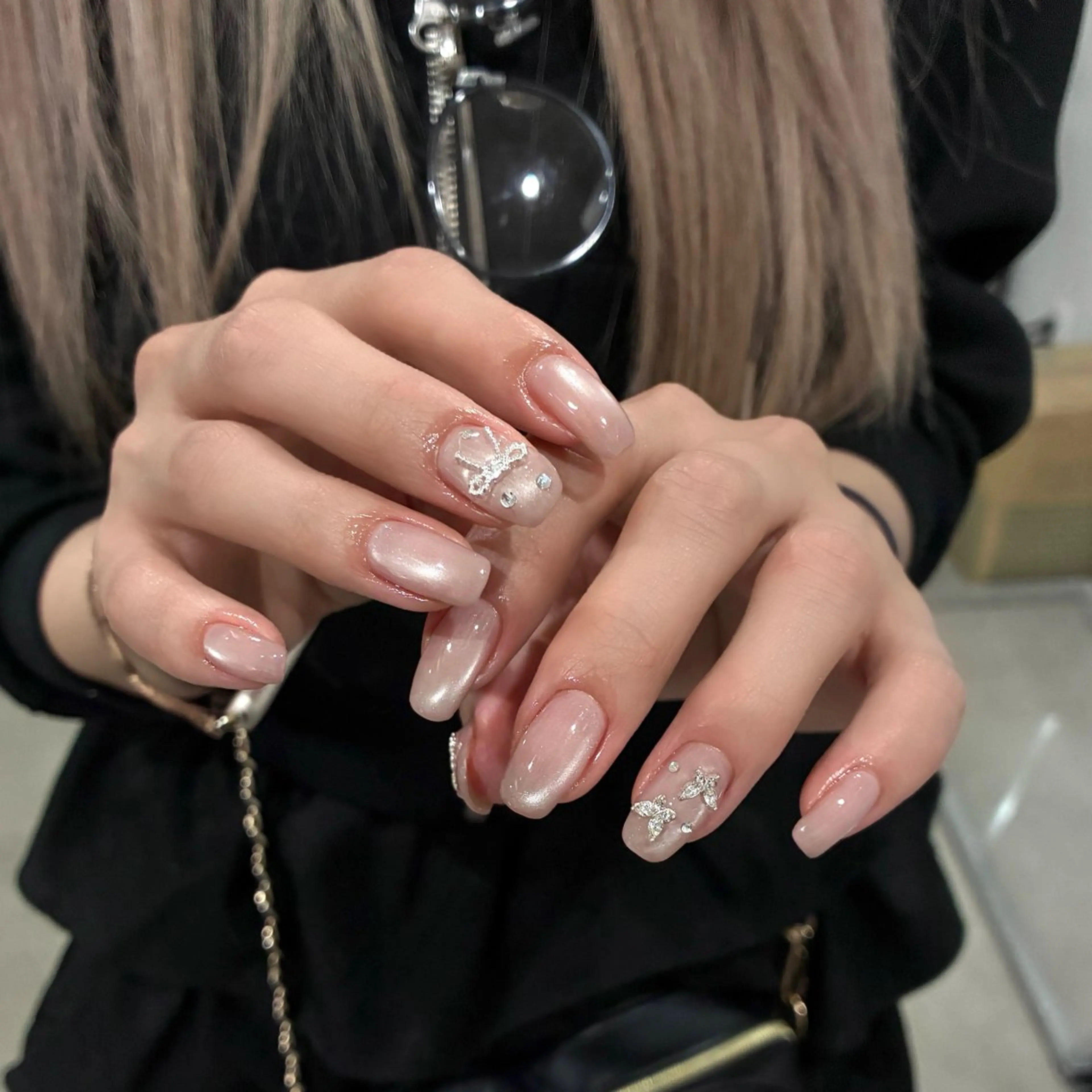 ネイル ハンドネイル 🎼CAFUNÉ_ TOKYO.•*¨のネイルデザイン