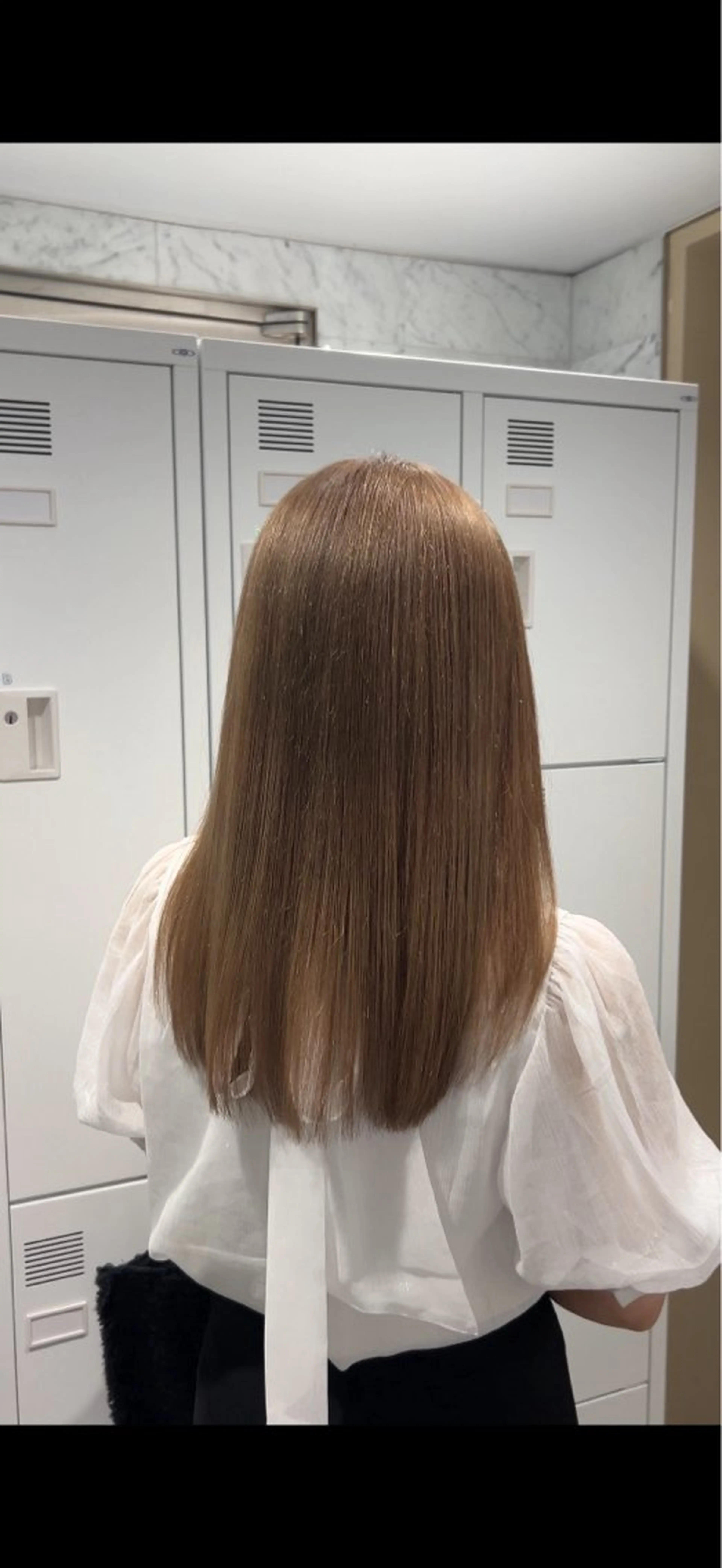 ロング ヘアアレンジ カット ヘアカラー トリートメント ヘッドスパ ヘアセット 盛れる艶カラー× レイヤーカット/咲来のヘアスタイル
