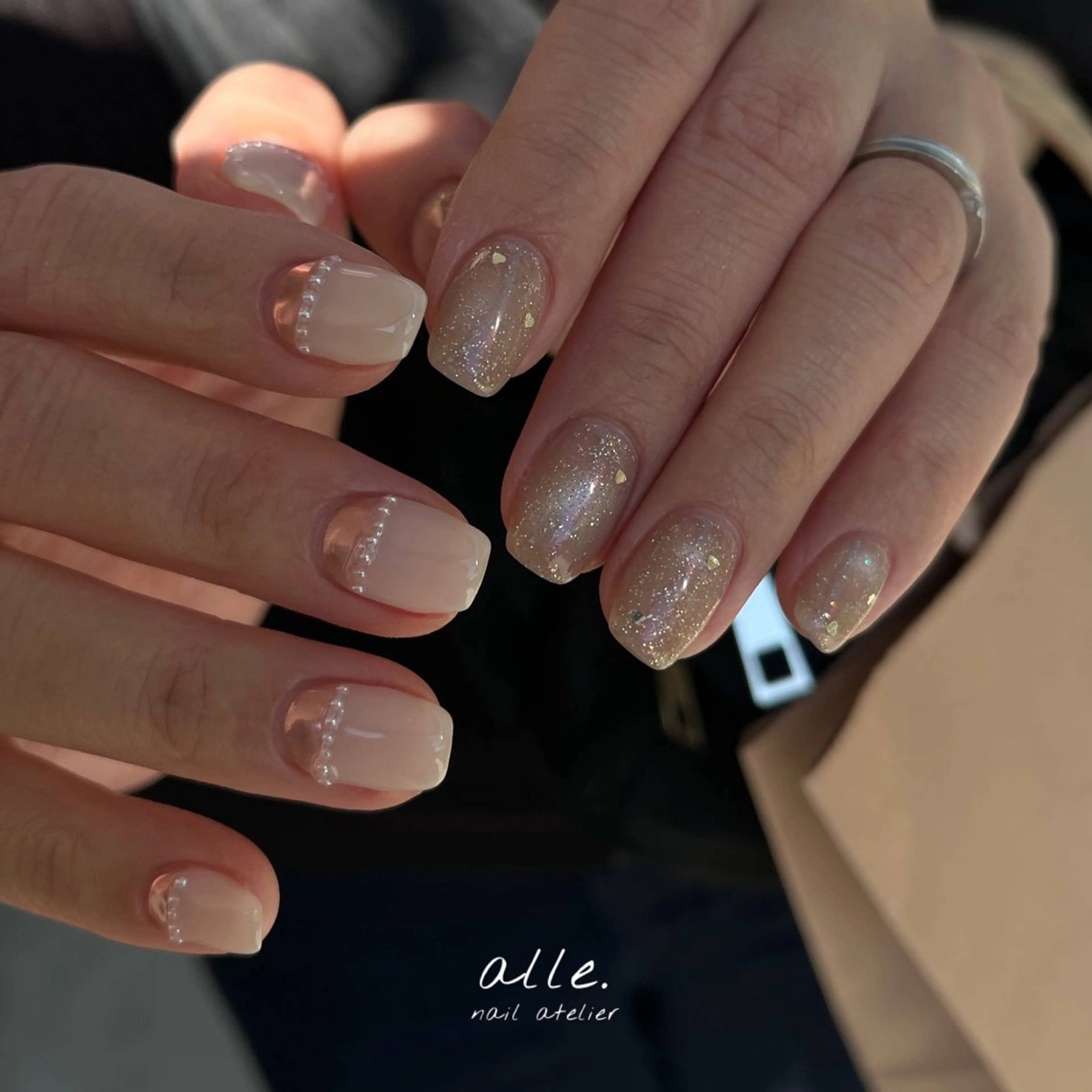 ネイル ハンドネイル atelier alle.のネイルデザイン