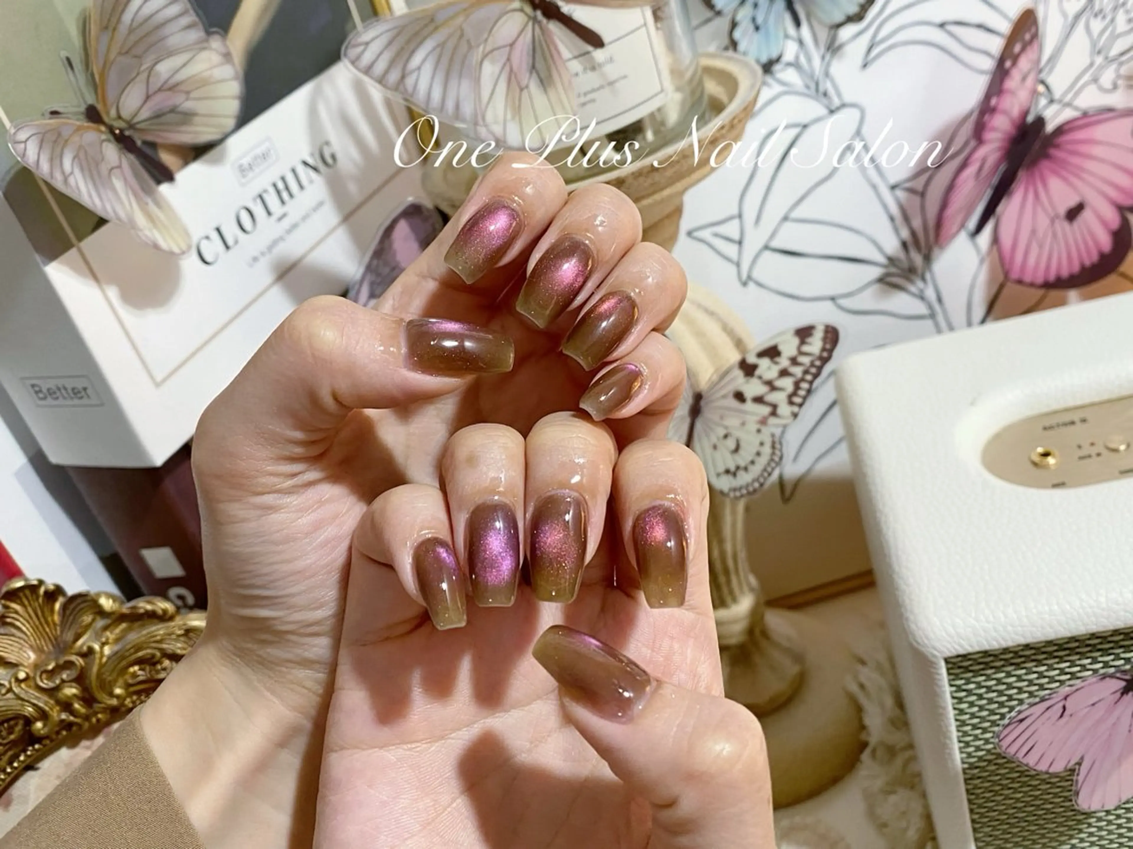 【自爪】マグネット&フラッシュ☆ワンカラー☆の写真