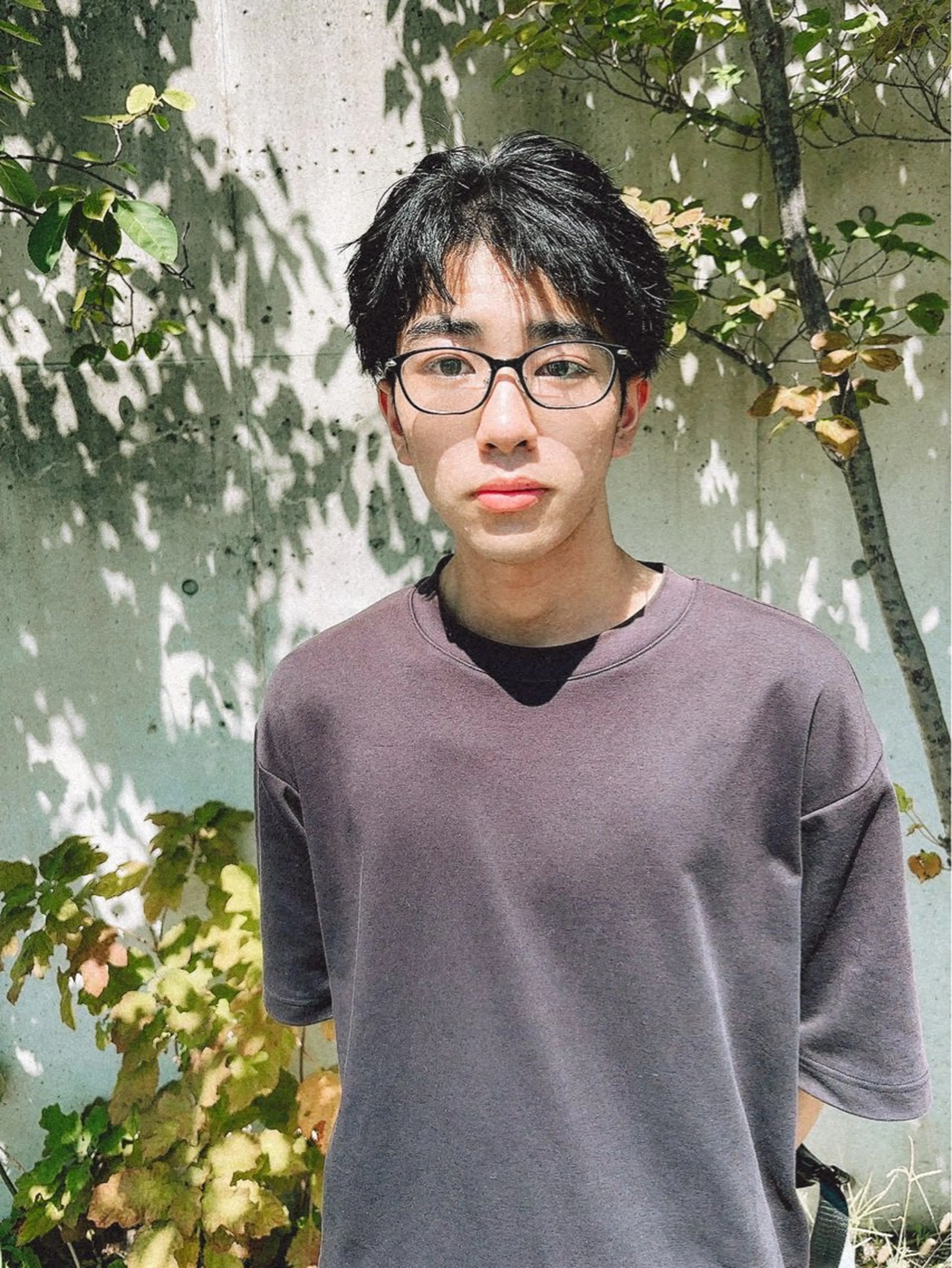 ショート パーマ メンズ メンズパーマ ニュアンスパーマ カット パーマ 飛田 優のヘアスタイル