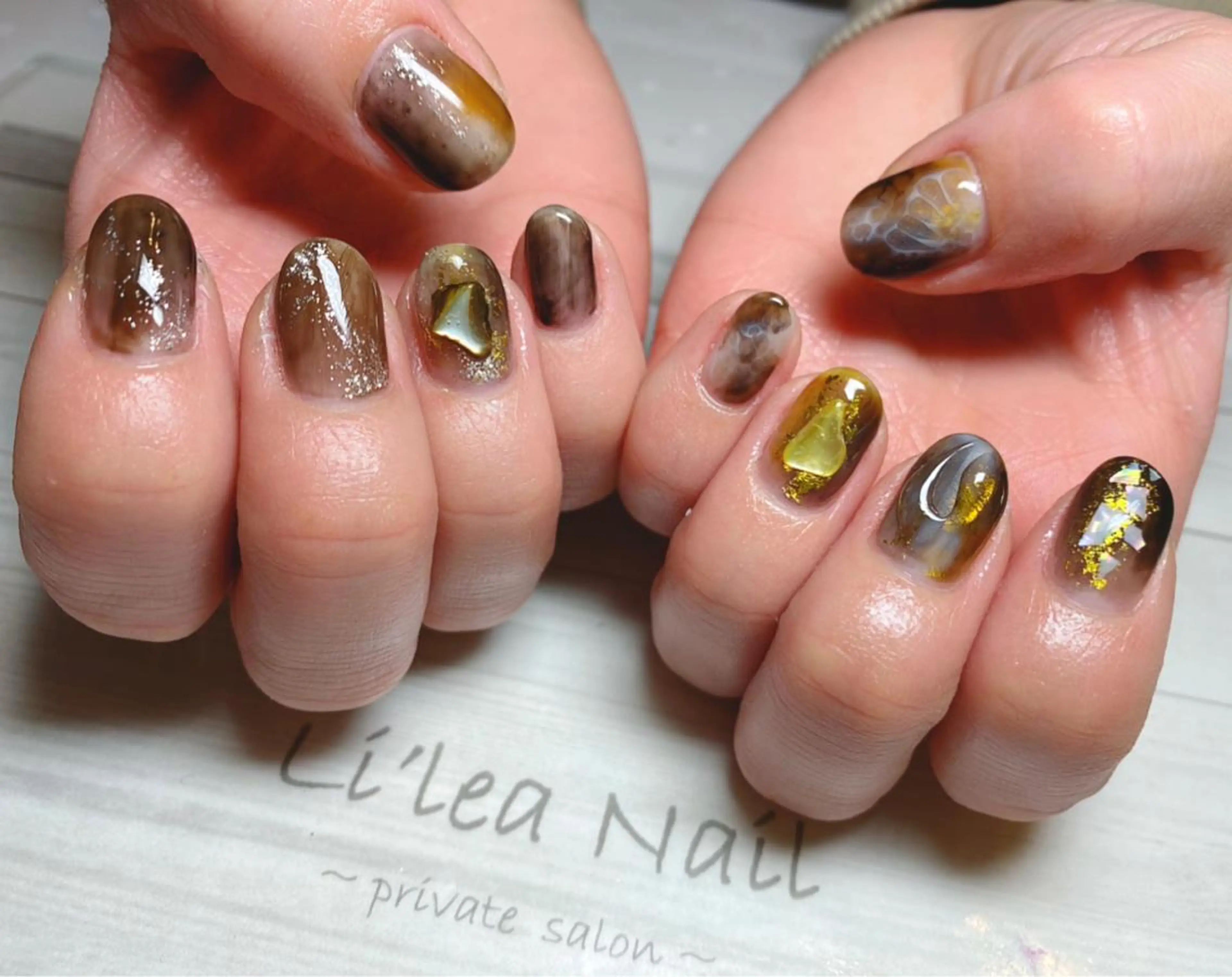 ネイル Li'leaNail AINAのネイルデザイン