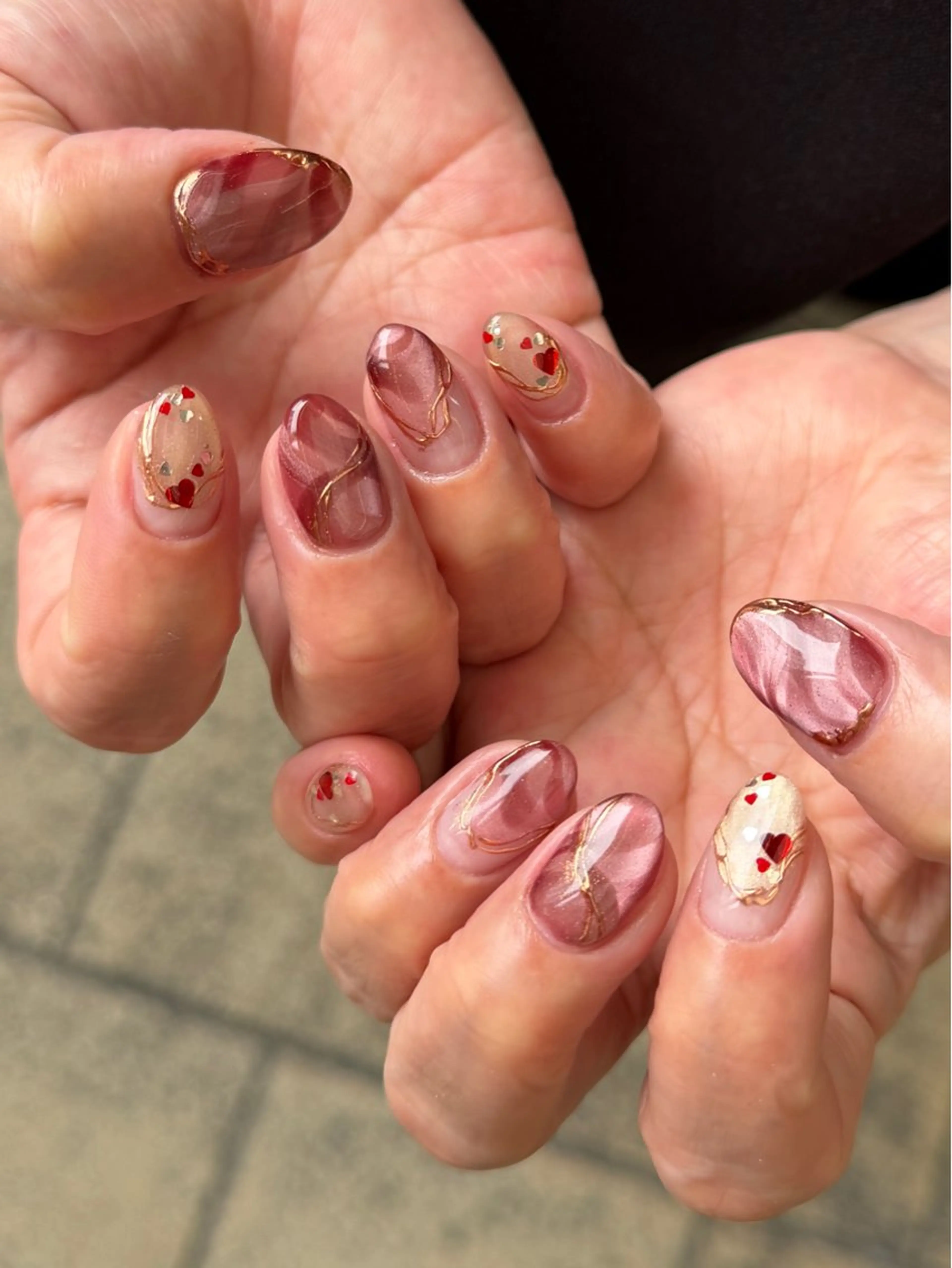 ネイル ハンドネイル nailsalon ∞ ﾐｶﾅﾙ ∞のネイルデザイン