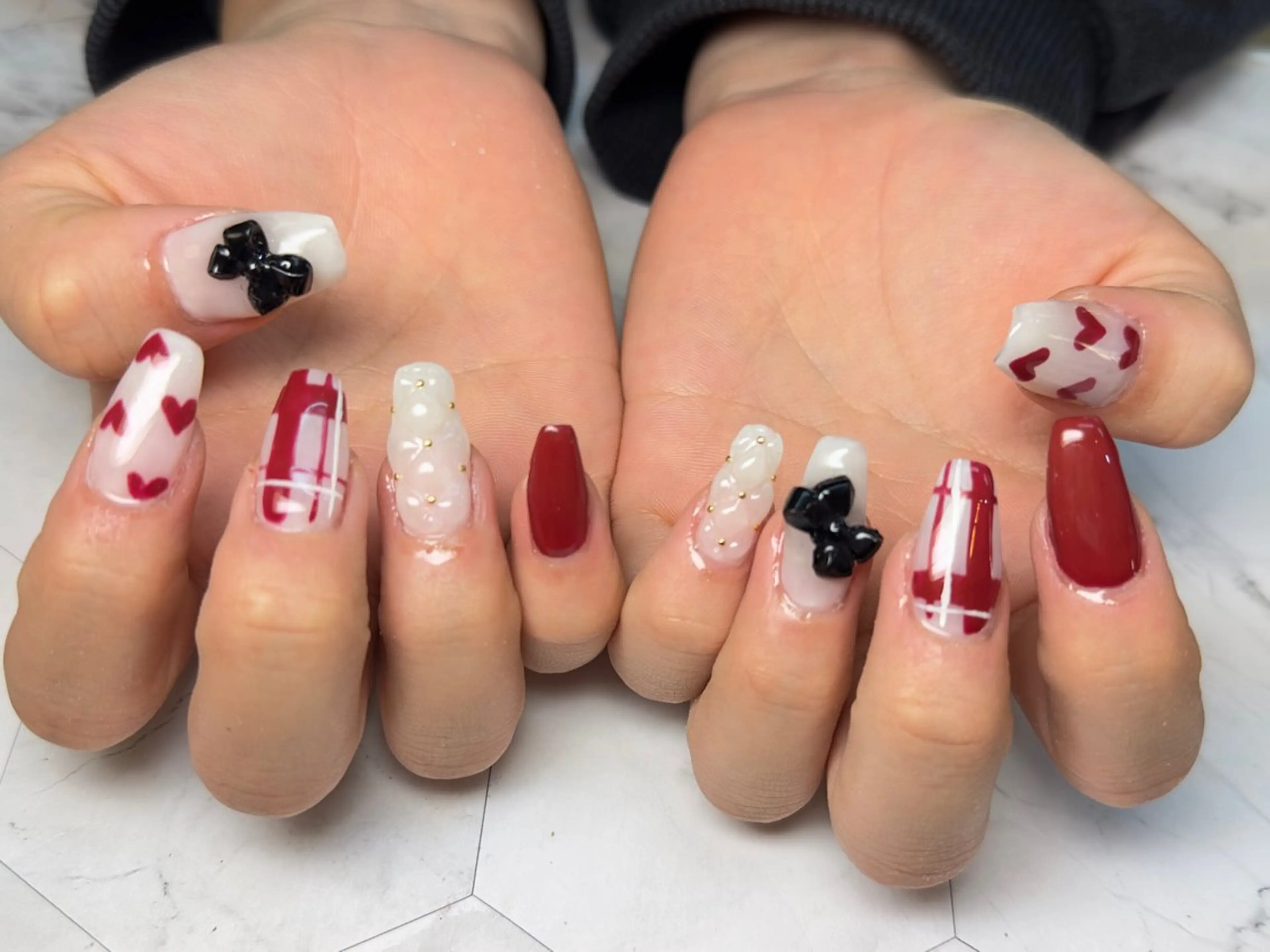 ネイル ハンドネイル Queennail 北堀江AYAのネイルデザイン