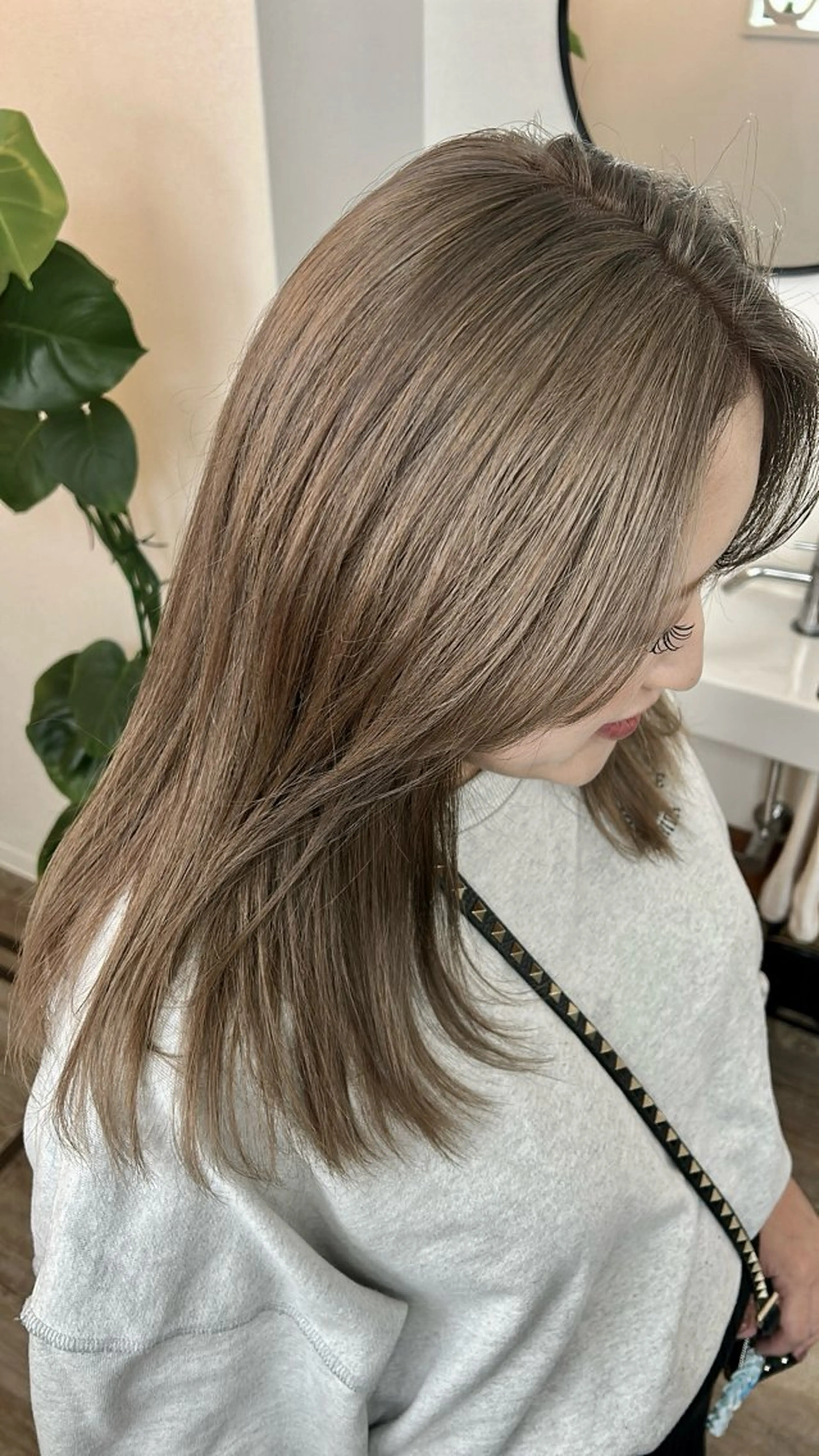 ご新規様限定🌿ケアブリーチダブルカラー(色持ちトリートメント入り)✨の写真