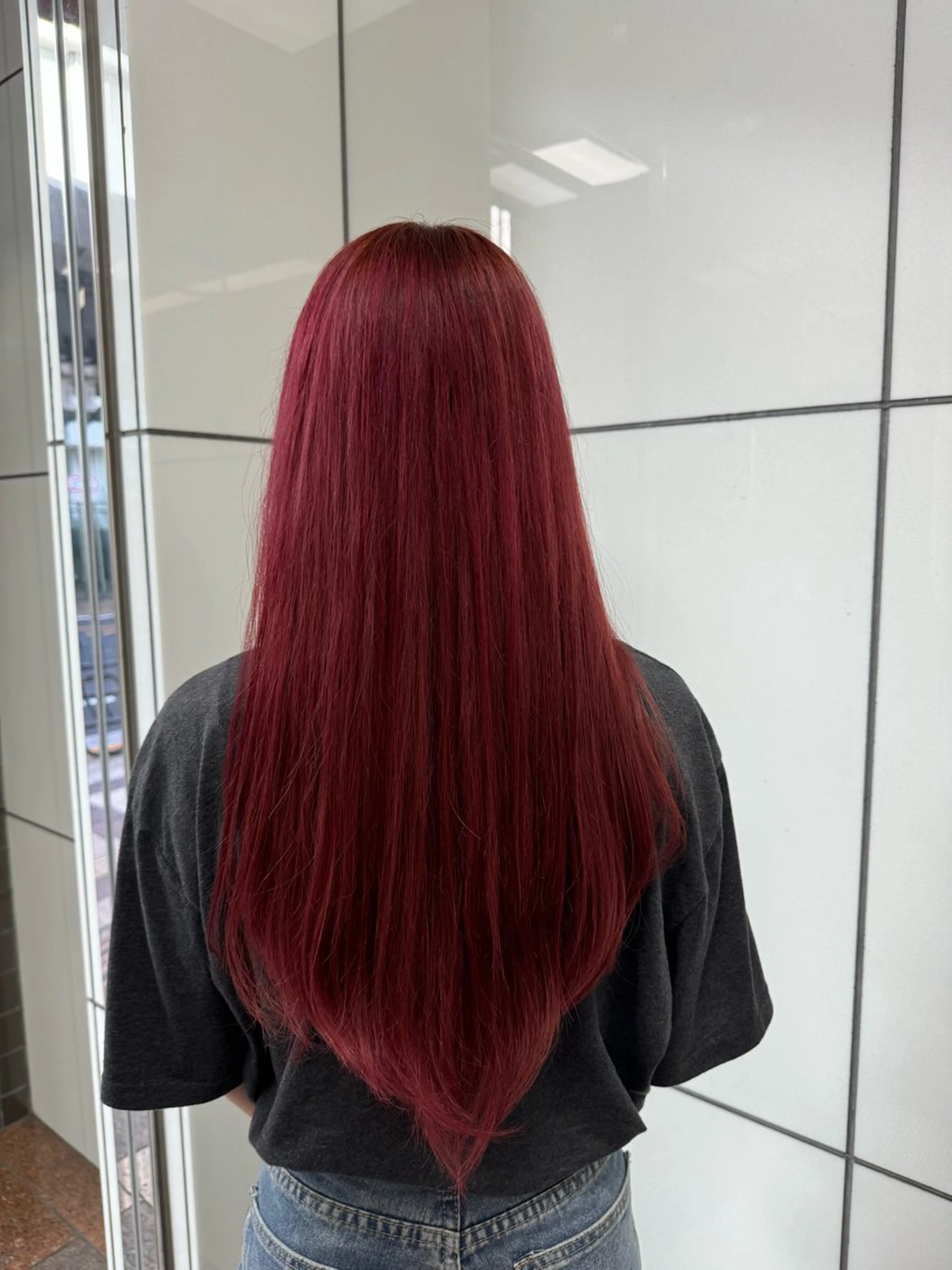 ロング カラー ヘアカラー 近藤 愛理のヘアスタイル