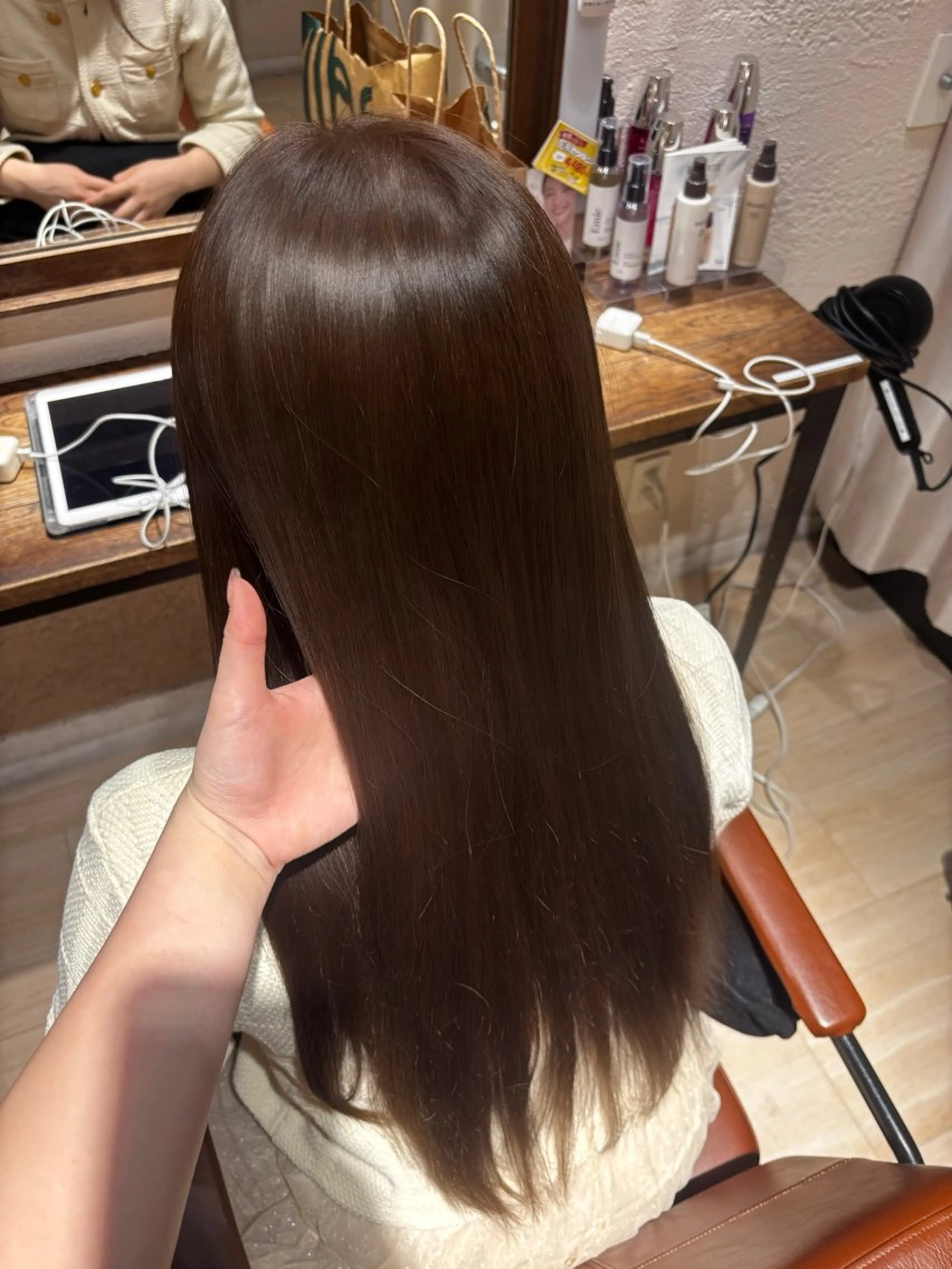ロング ヘアカラー 🎀韓国ヘア🎀 𝓡𝓲𝓷𝓱𝓪のヘアスタイル
