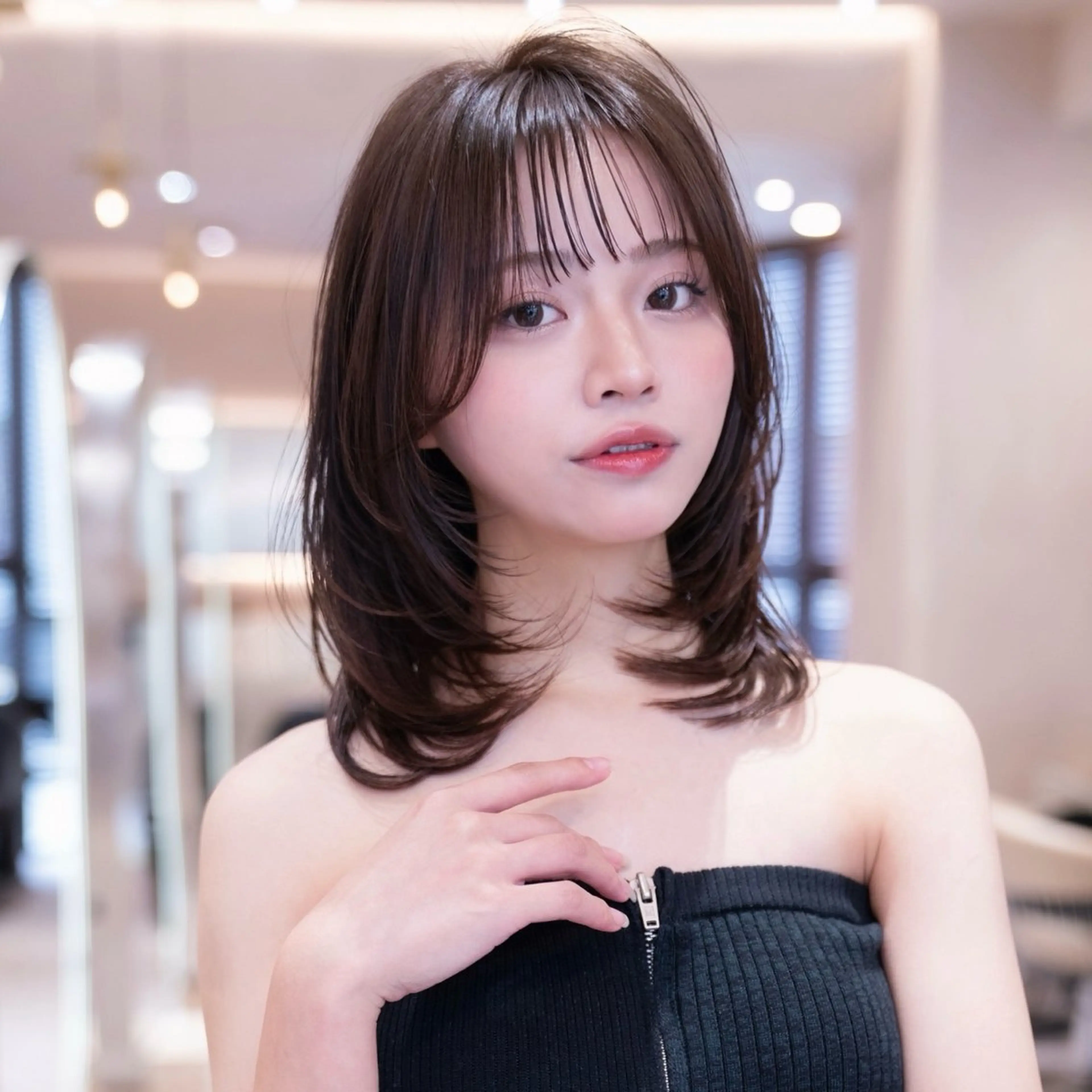 ロング カット ヘアカラー トリートメント 渋谷/韓国レイヤー 艶カラー特化マサキのヘアスタイル