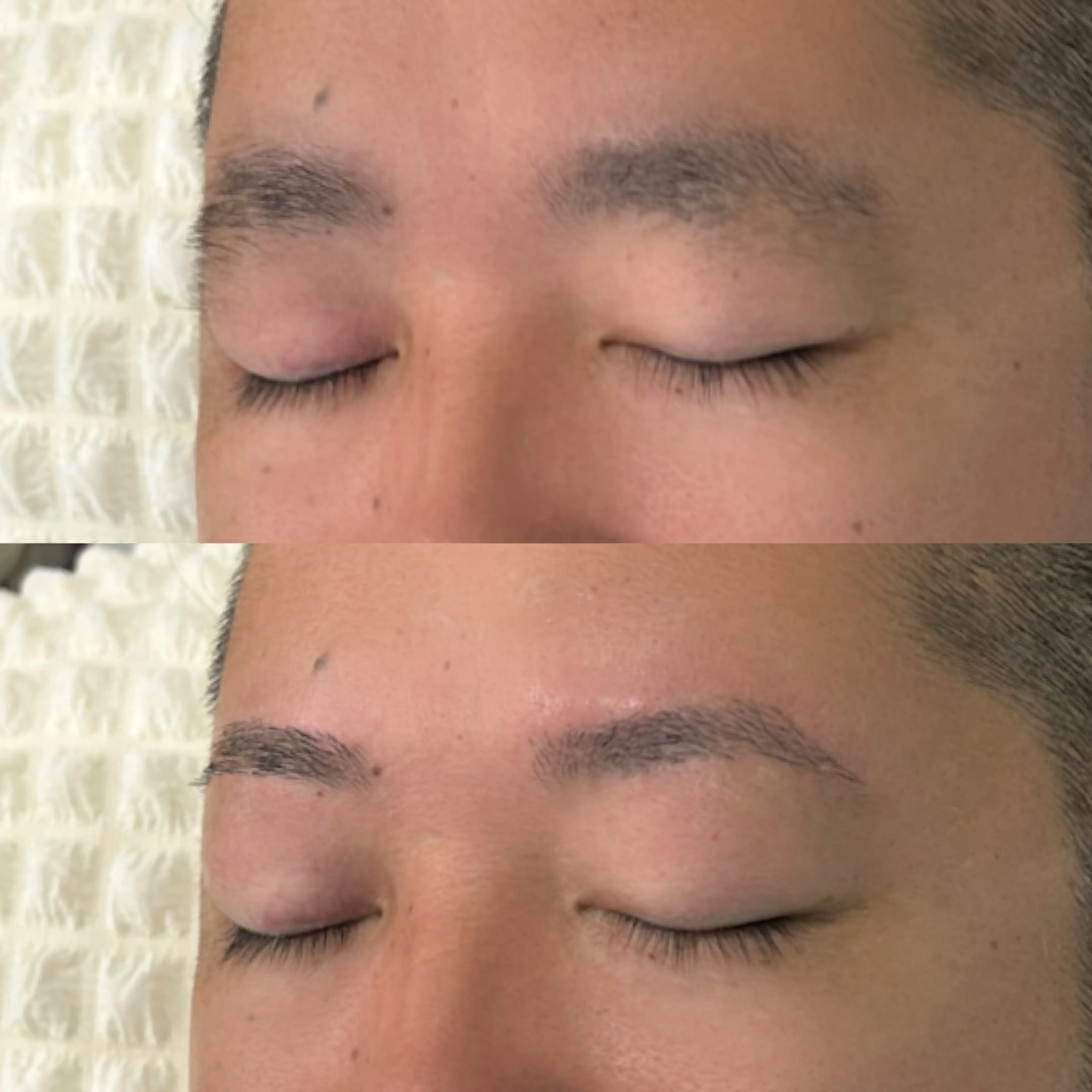 メンズ アイブロウ メンズアイブロウ 【O's】米野木店 原田のマツエク・マツパデザイン