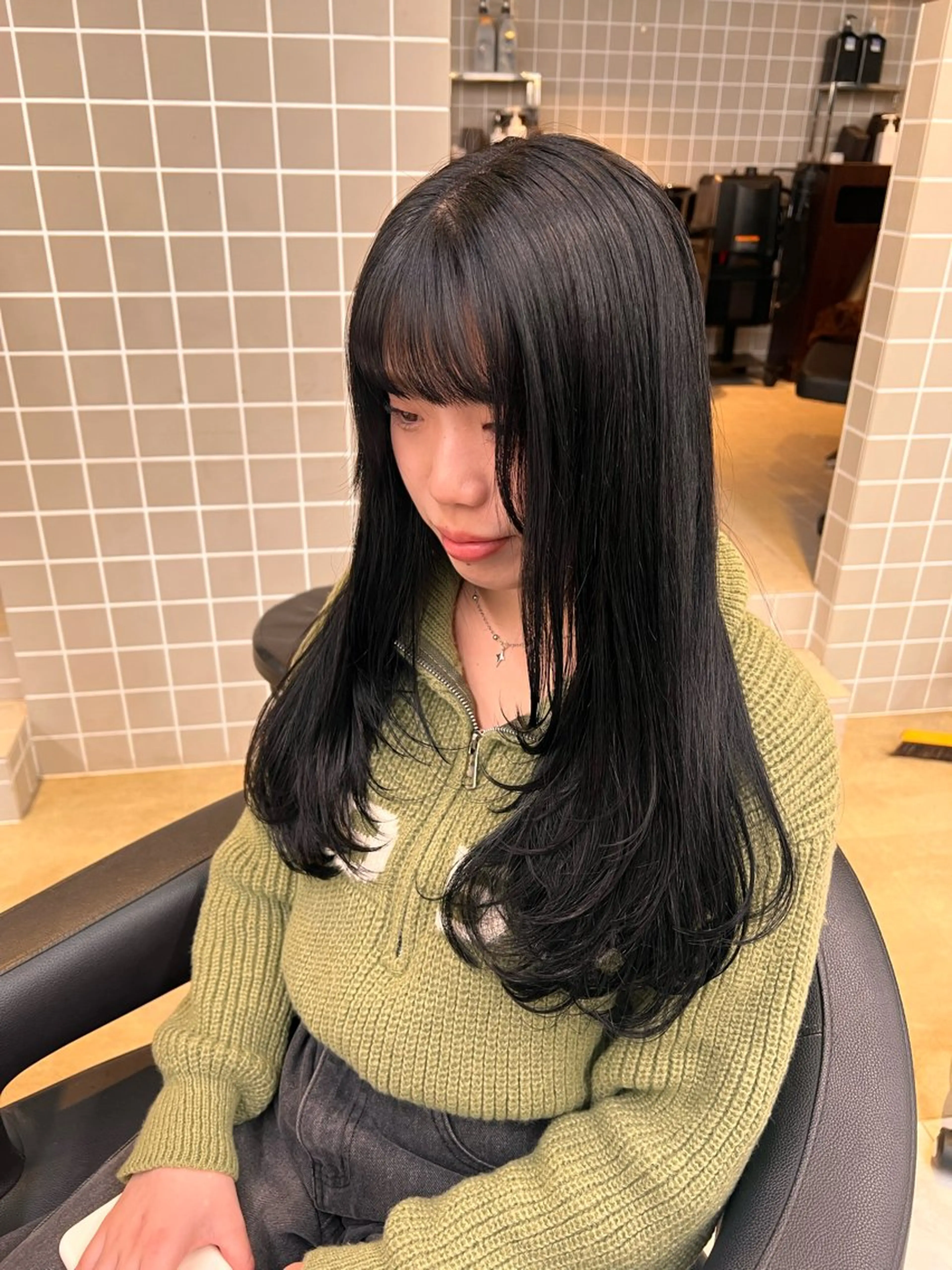 ロング カラー 💖札幌カラー 指名No.1💖玲奈のヘアスタイル