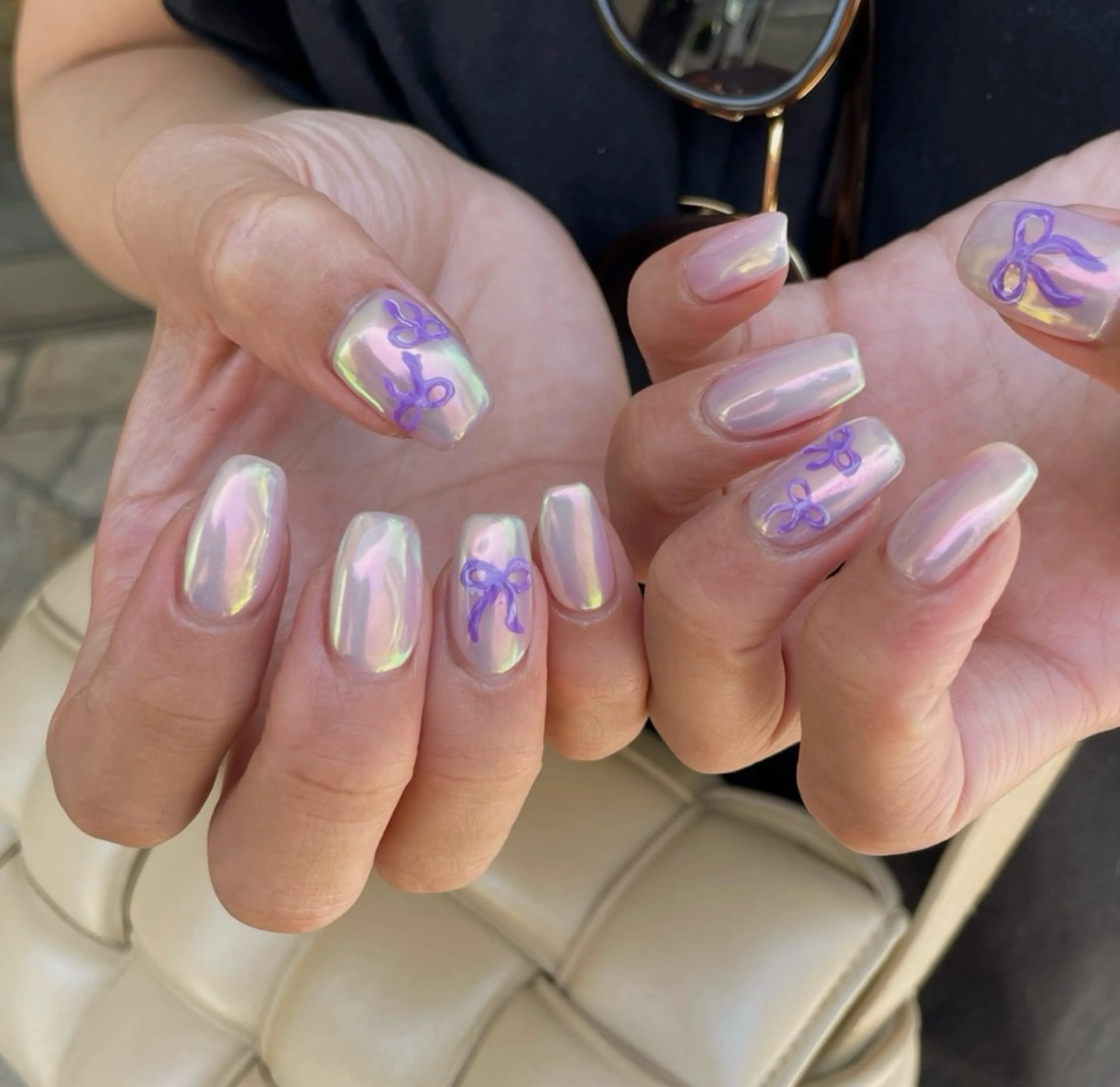 ネイル オーロラネイル 野口 姫和のネイルデザイン