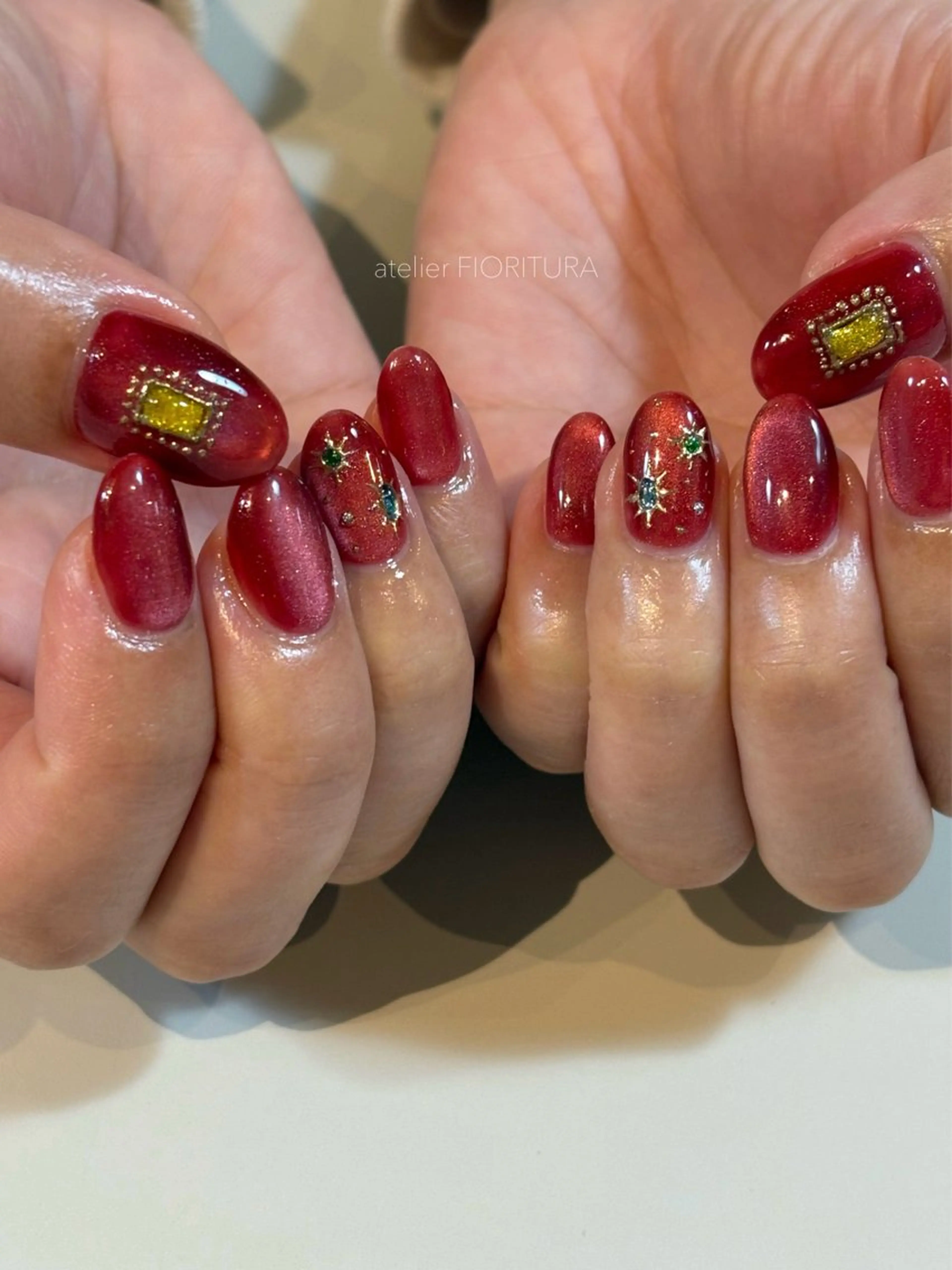 ネイル ハンドネイル FIORITURA Maikoのネイルデザイン