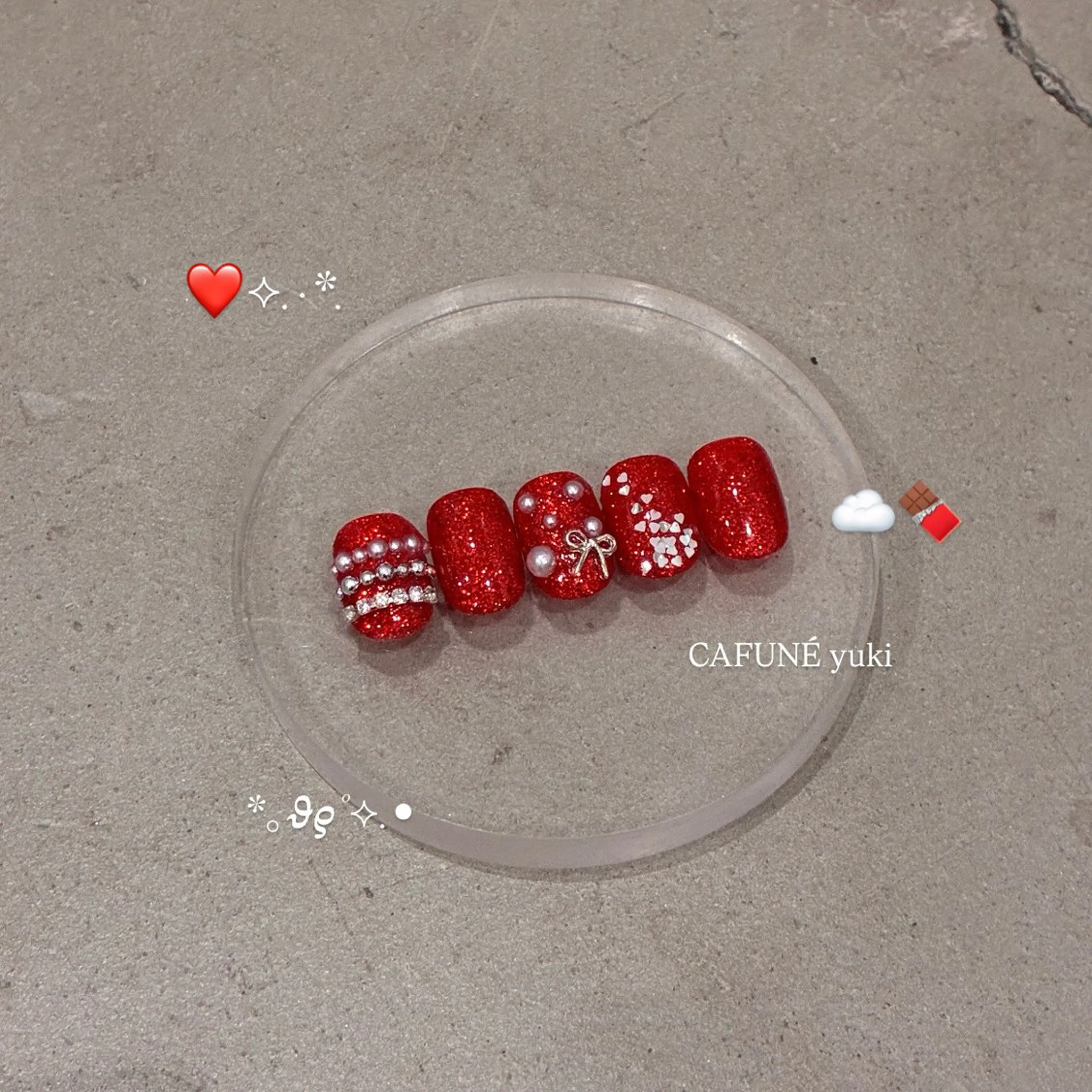 ネイル ハンドネイル CAFUNÉ TOKYO所属・🎼CAFUNÉ_ TOKYO.•*¨のネイルデザイン