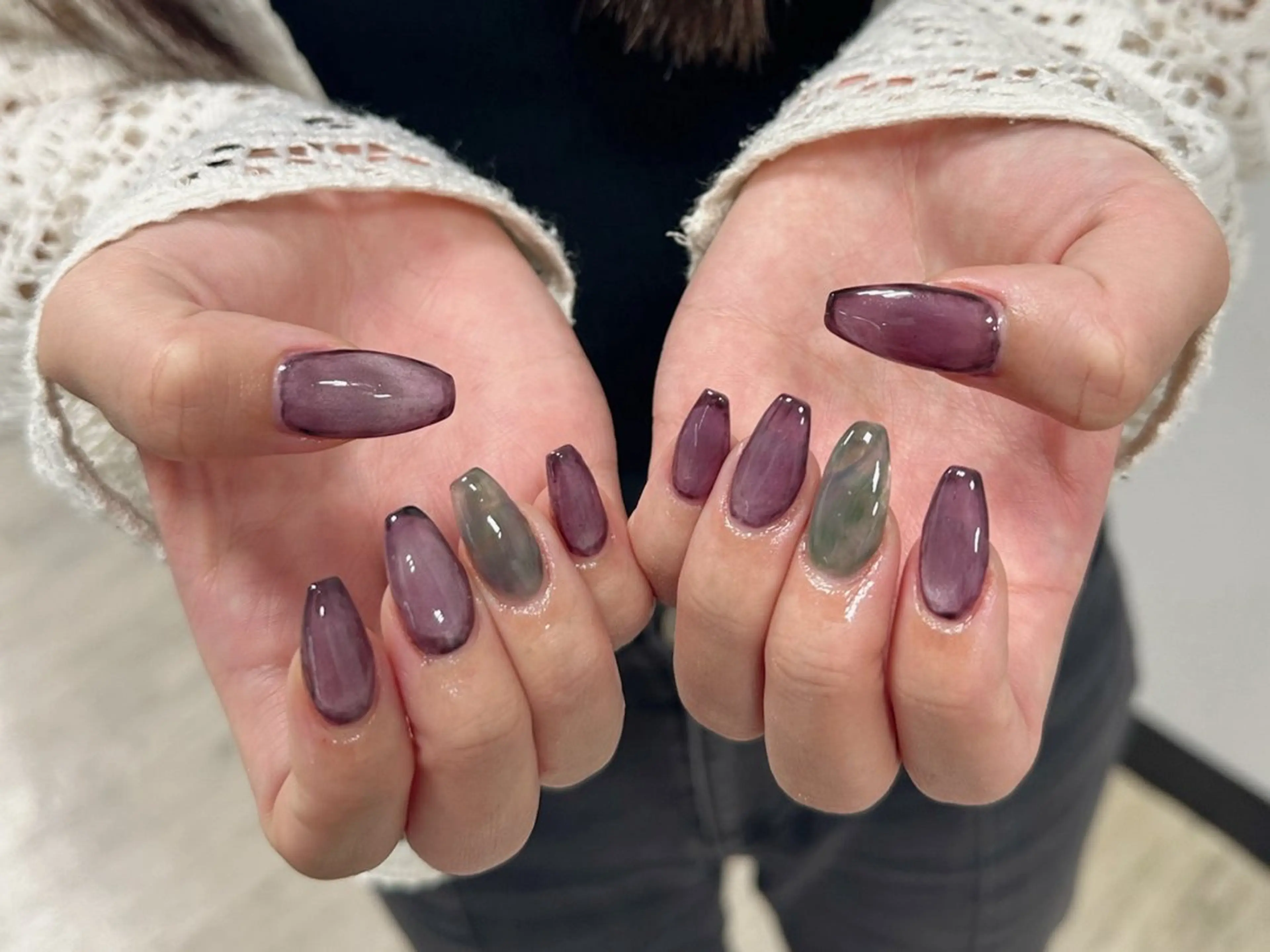 ネイル 持ち込み LUMIAS 🪽 Miyuki.のネイルデザイン