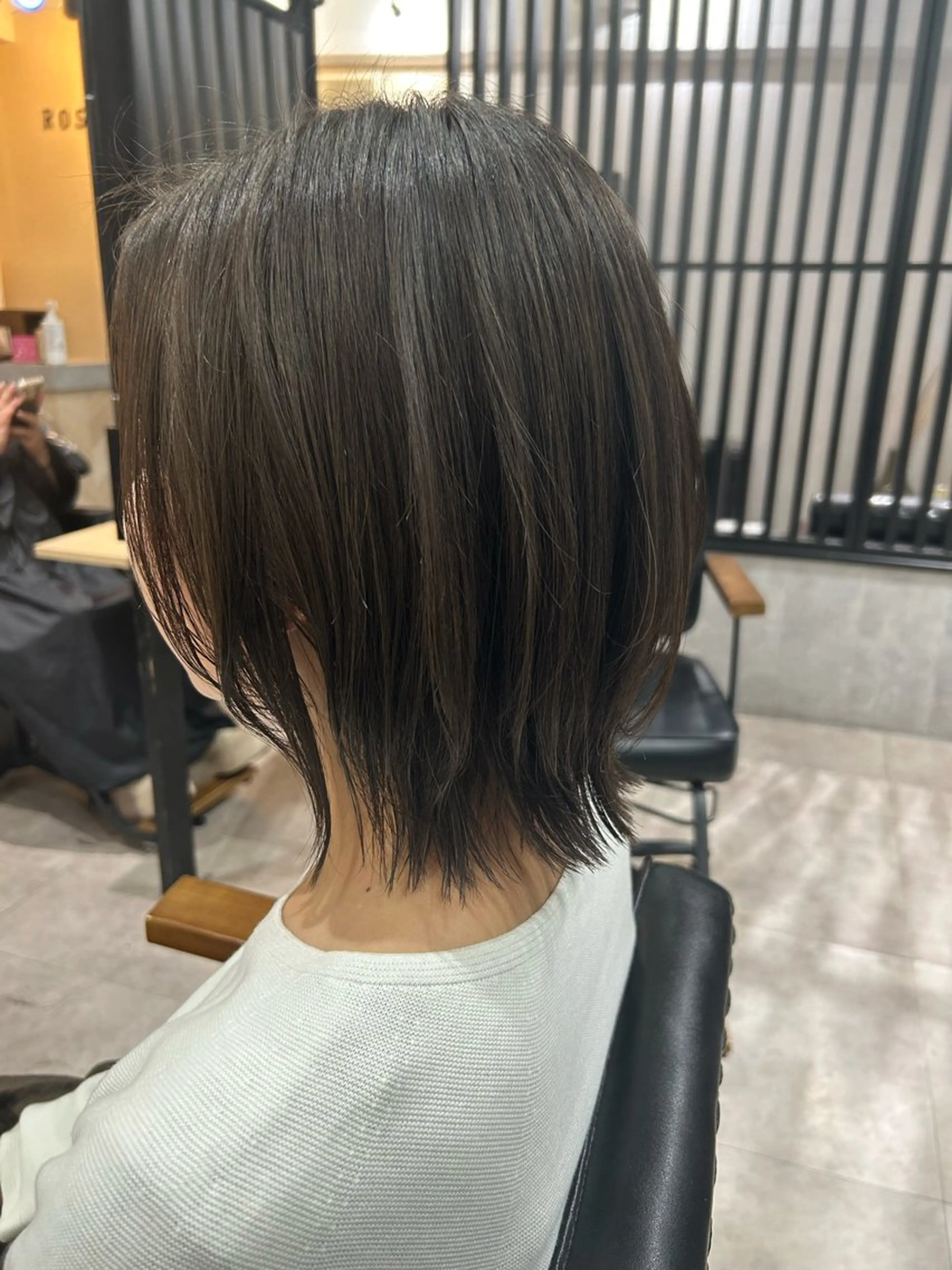 ミディアム 💙まこと💙艶 カラー(Rico)のヘアスタイル