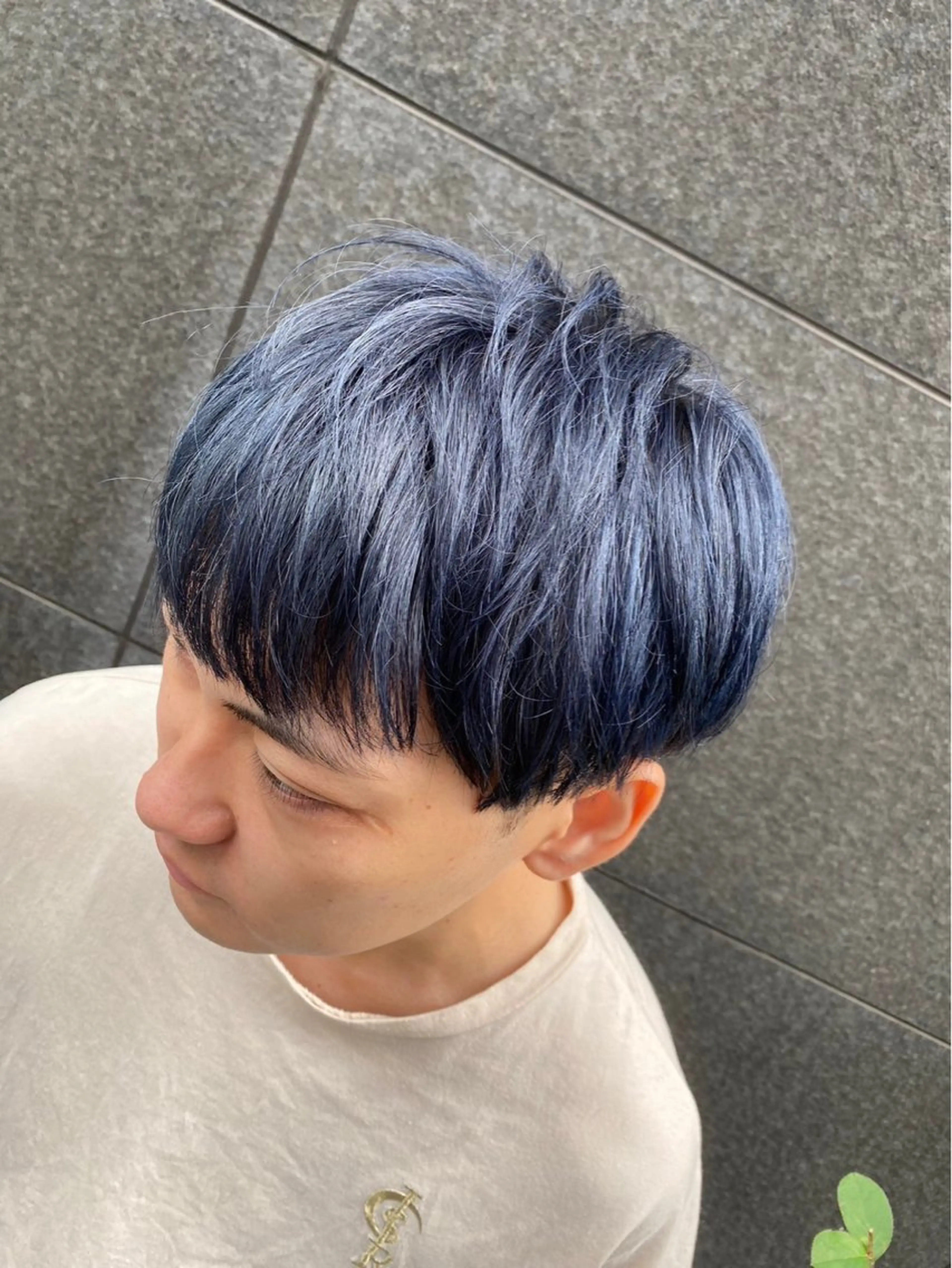 カラー メンズ 雪音/美髪縮毛矯正 /ニュアンスパーマのヘアスタイル