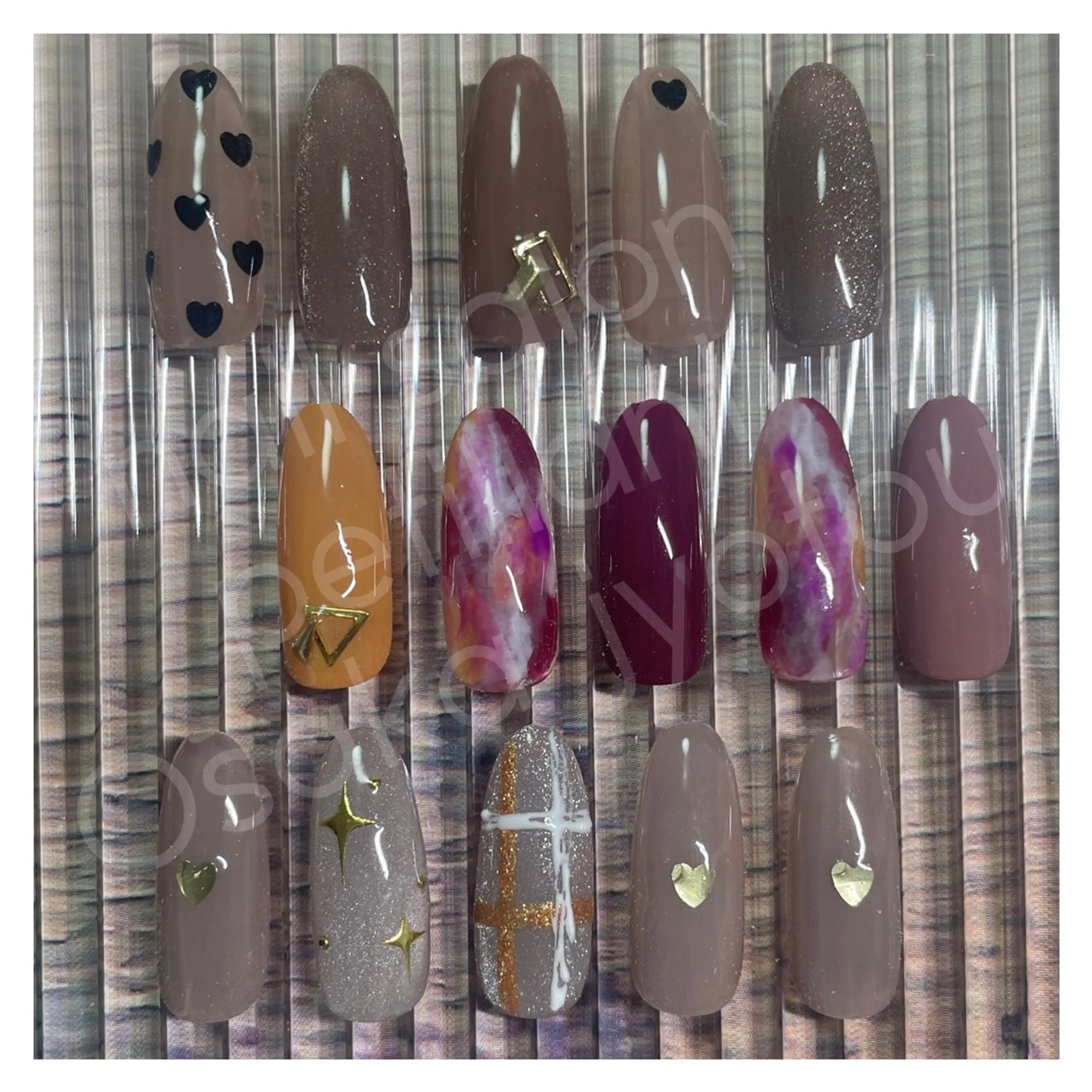 ネイル マットネイル nail salon petillantのネイルデザイン